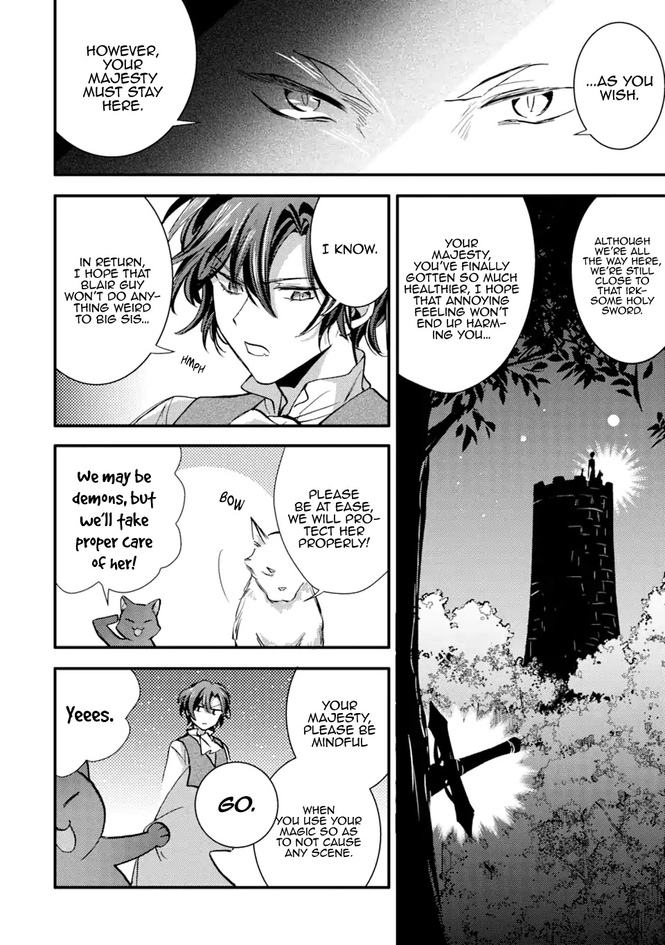 I'm a Lady's Maid, I've Pulled Out THE HOLY SWORD! Chapter 21 page 32 - Chapter 21: The Hero Shows Her Courage