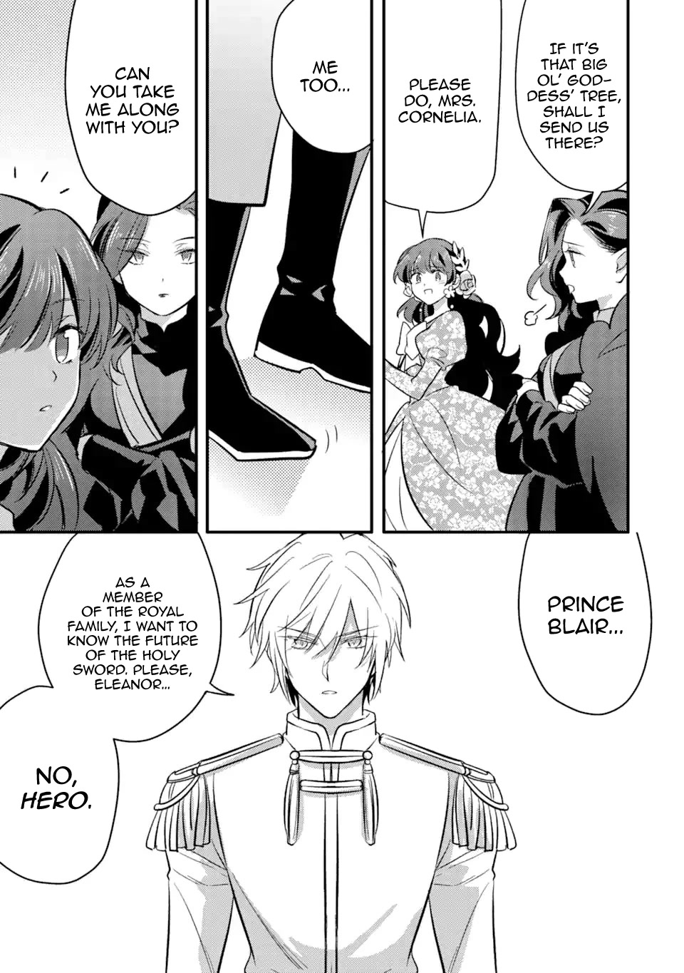 I'm a Lady's Maid, I've Pulled Out THE HOLY SWORD! Chapter 24 page 19 - Chapter 24: The Hero Takes an Oath [END]