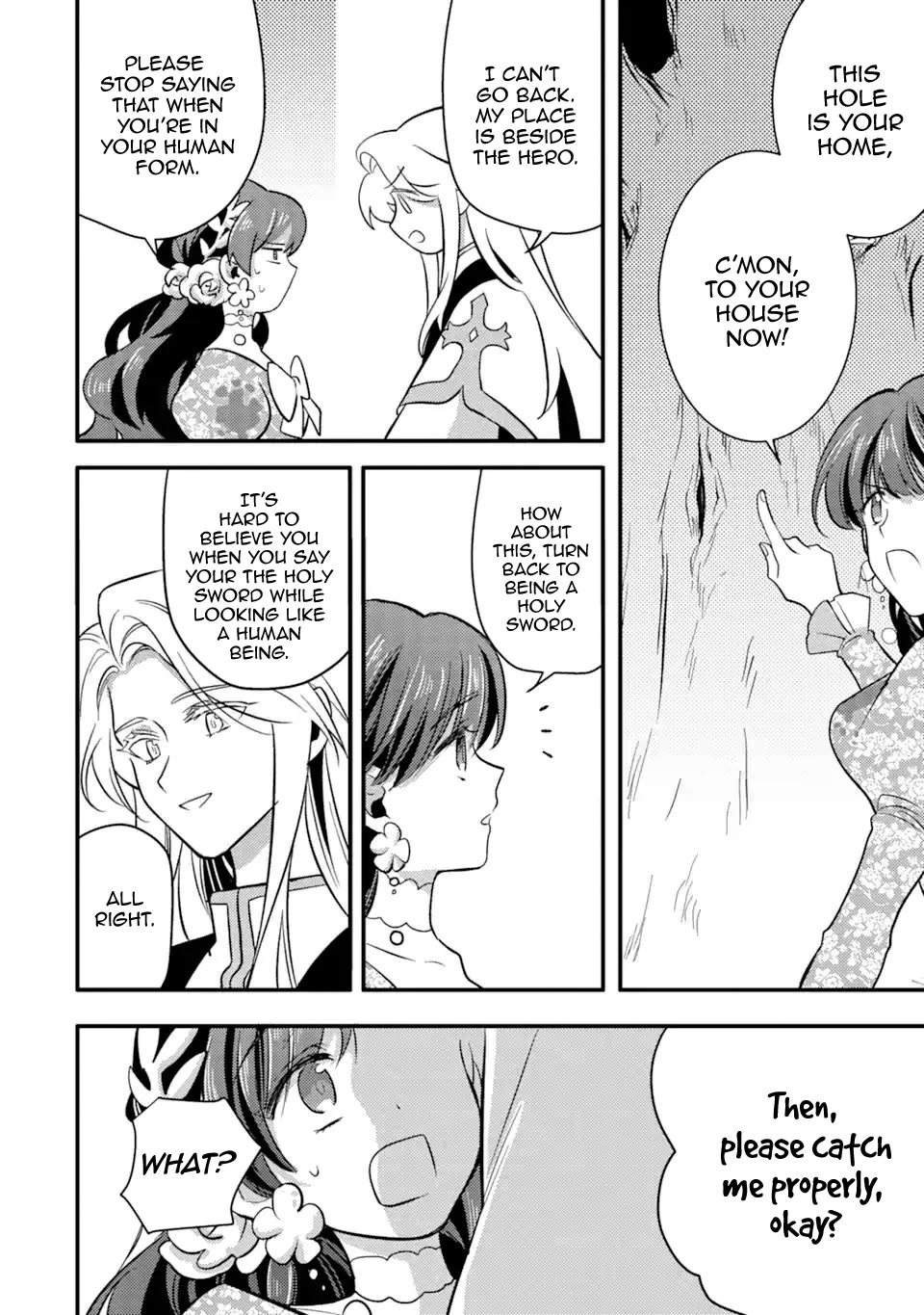 I'm a Lady's Maid, I've Pulled Out THE HOLY SWORD! Chapter 24 page 22 - Chapter 24: The Hero Takes an Oath [END]