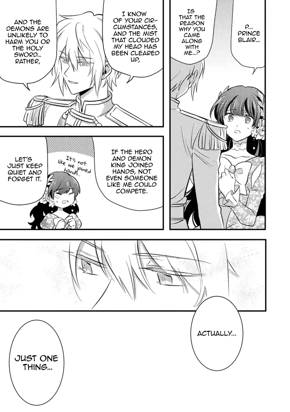 I'm a Lady's Maid, I've Pulled Out THE HOLY SWORD! Chapter 24 page 33 - Chapter 24: The Hero Takes an Oath [END]