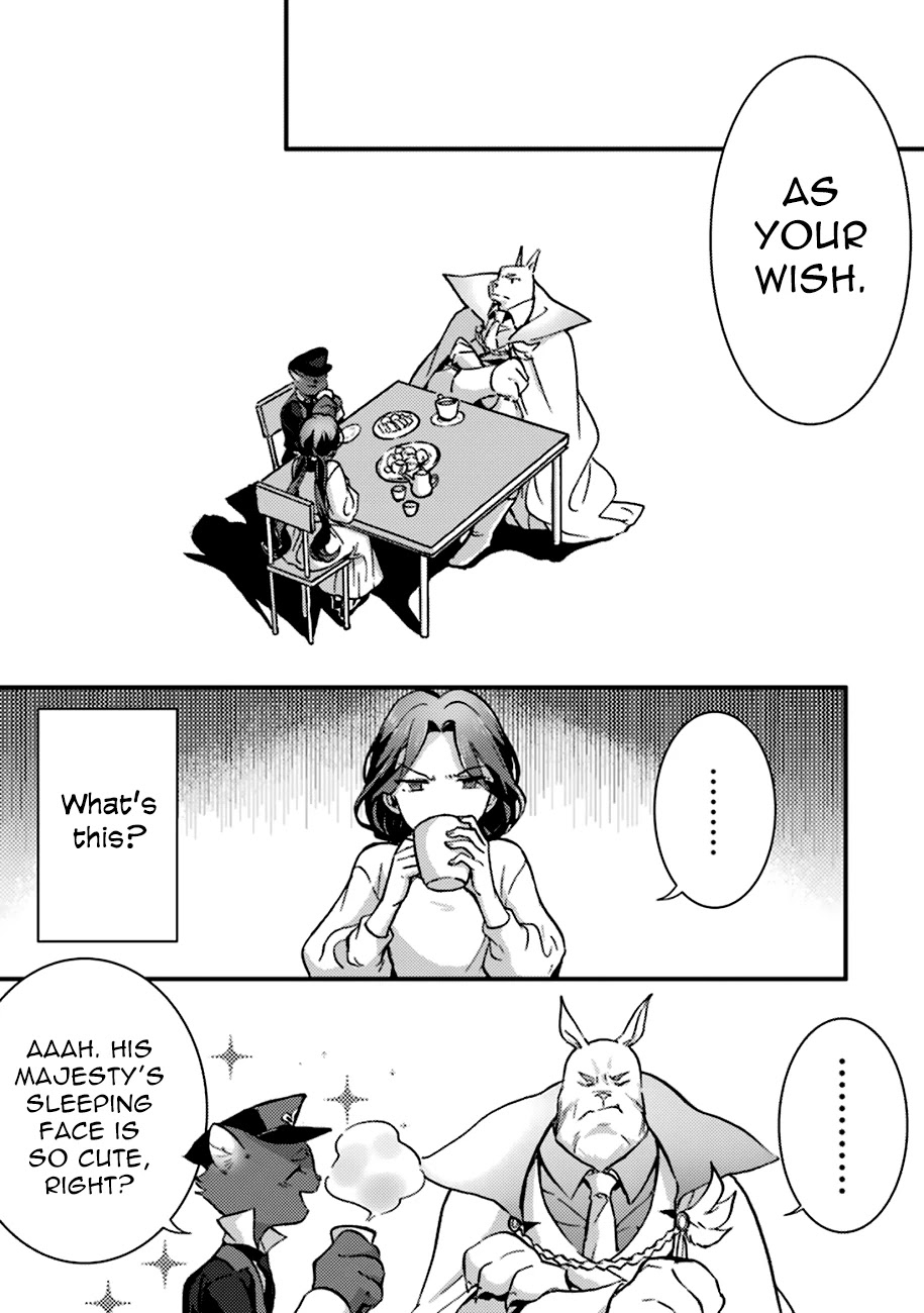I'm a Lady's Maid, I've Pulled Out THE HOLY SWORD! Chapter 3 page 27 - Chapter 3: The Hero, Worries About Their Shedding Hair