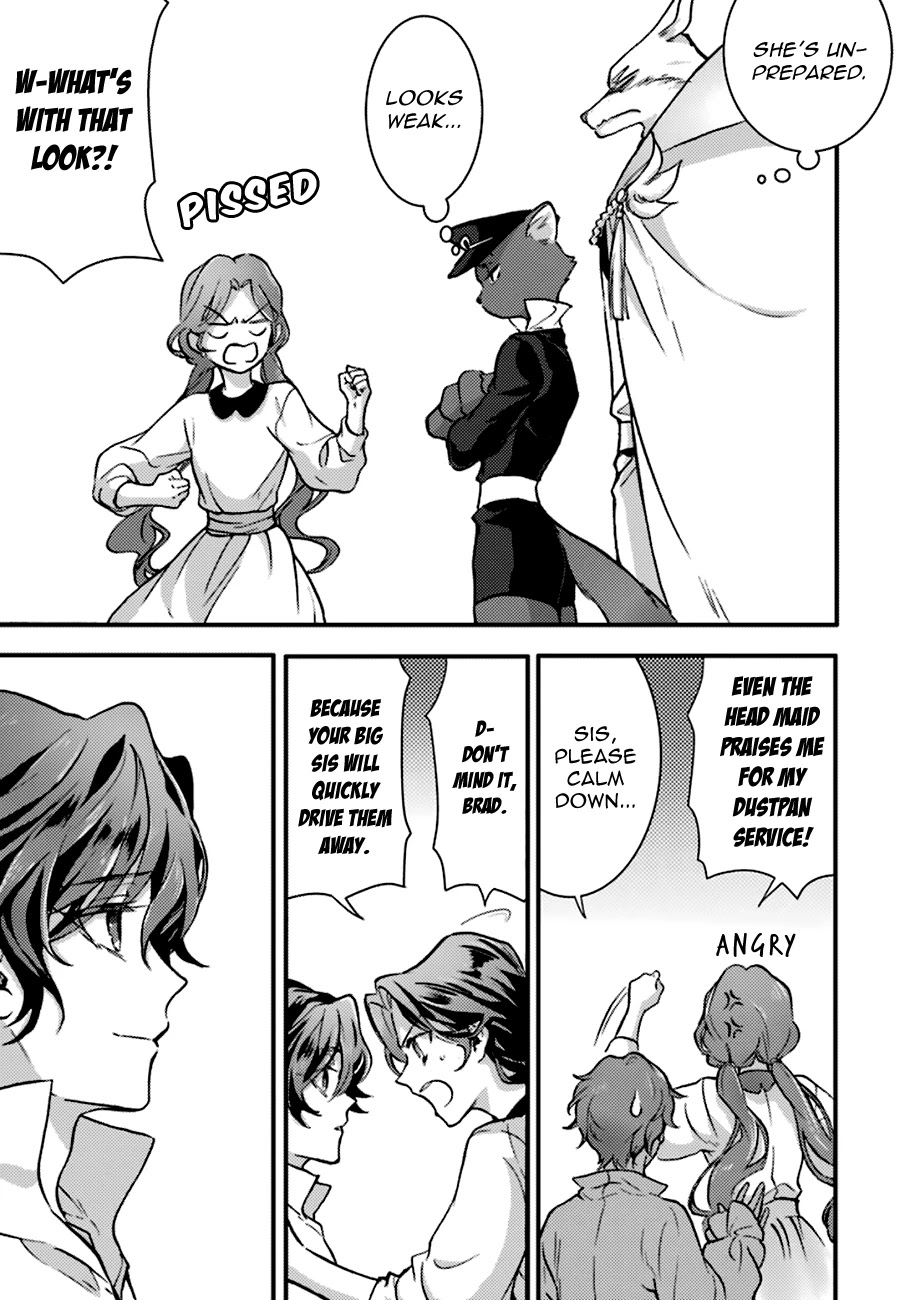 I'm a Lady's Maid, I've Pulled Out THE HOLY SWORD! Chapter 3 page 7 - Chapter 3: The Hero, Worries About Their Shedding Hair