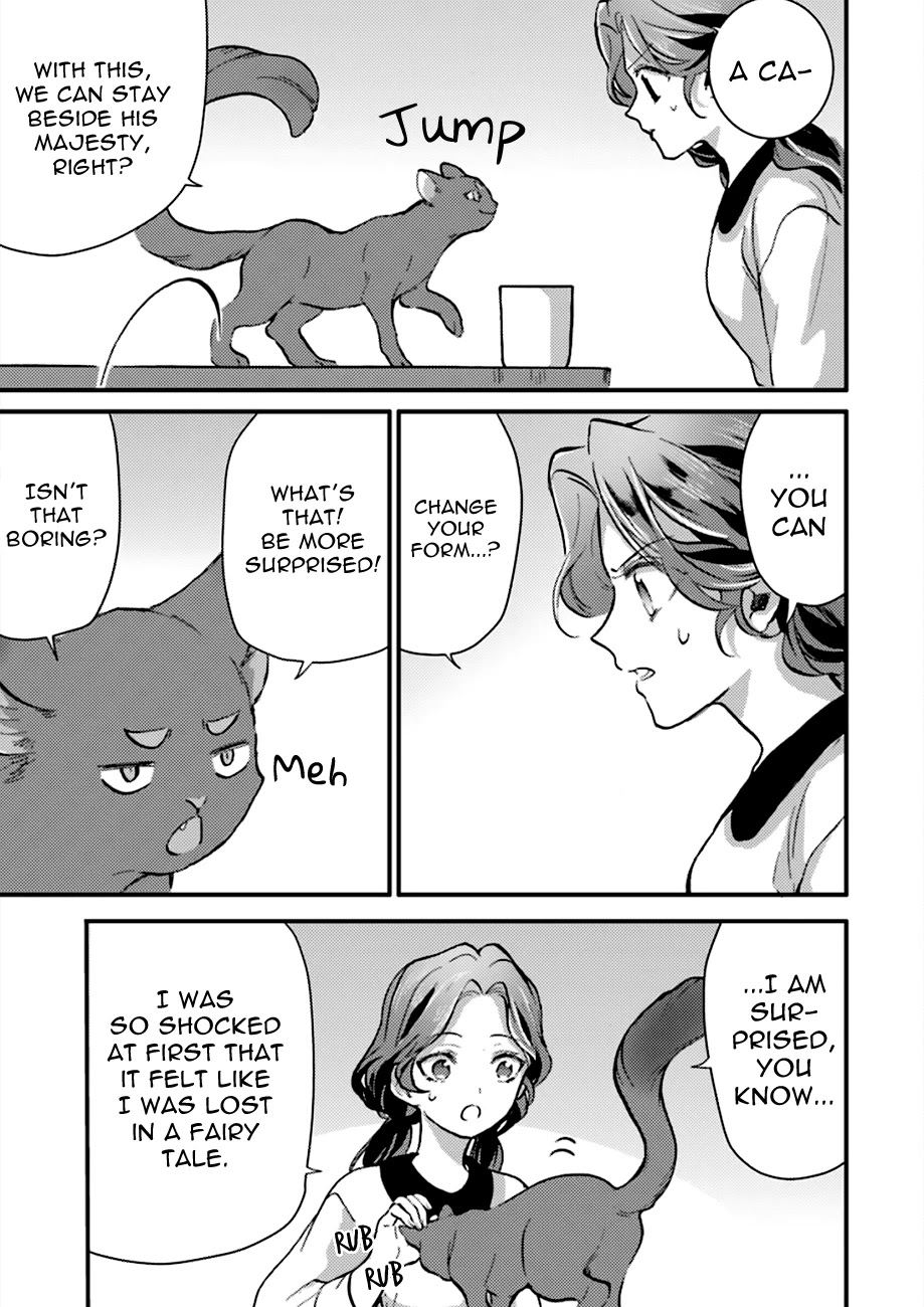 I'm a Lady's Maid, I've Pulled Out THE HOLY SWORD! Chapter 4 page 17 - Chapter 4: The Hero, Welcoming the Dog and the Cat