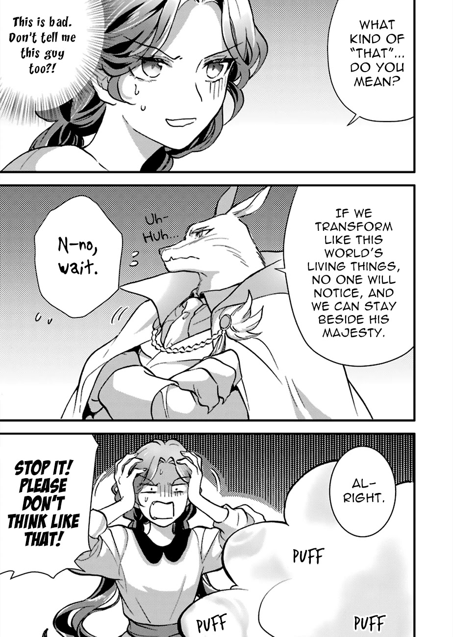 I'm a Lady's Maid, I've Pulled Out THE HOLY SWORD! Chapter 4 page 19 - Chapter 4: The Hero, Welcoming the Dog and the Cat