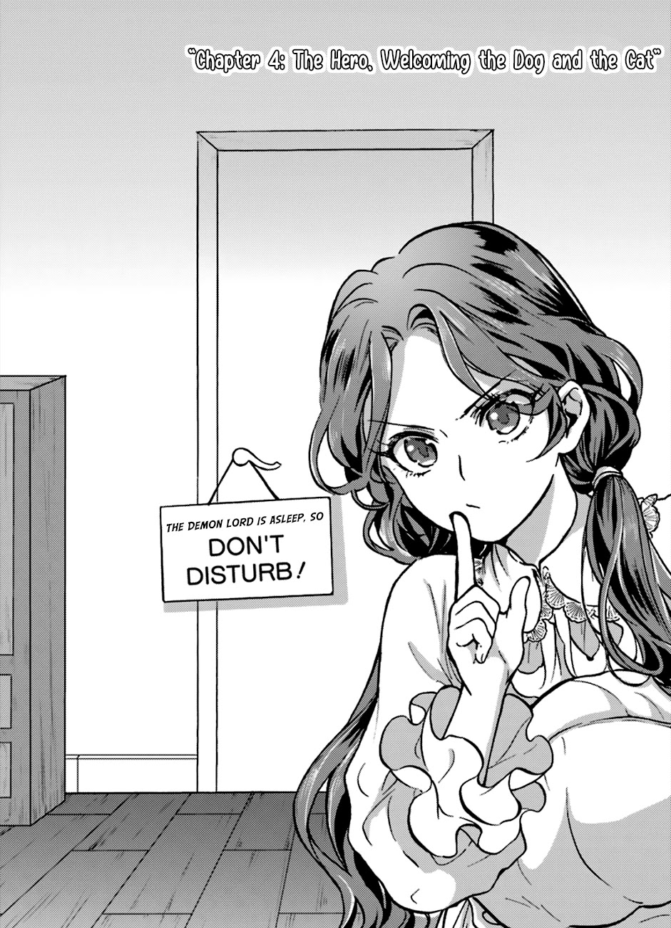 I'm a Lady's Maid, I've Pulled Out THE HOLY SWORD! Chapter 4 page 2 - Chapter 4: The Hero, Welcoming the Dog and the Cat