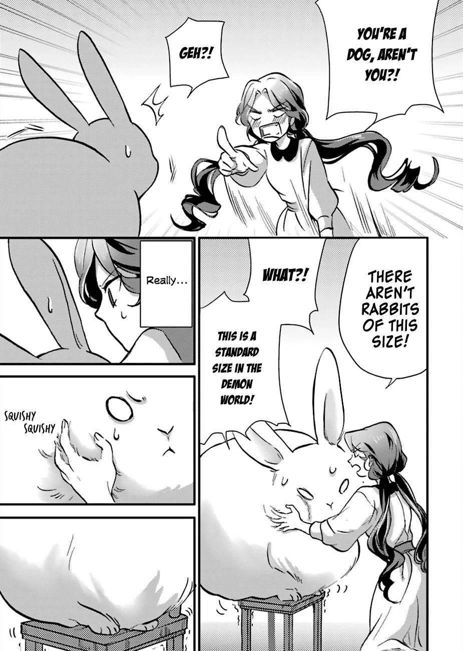 I'm a Lady's Maid, I've Pulled Out THE HOLY SWORD! Chapter 4 page 21 - Chapter 4: The Hero, Welcoming the Dog and the Cat