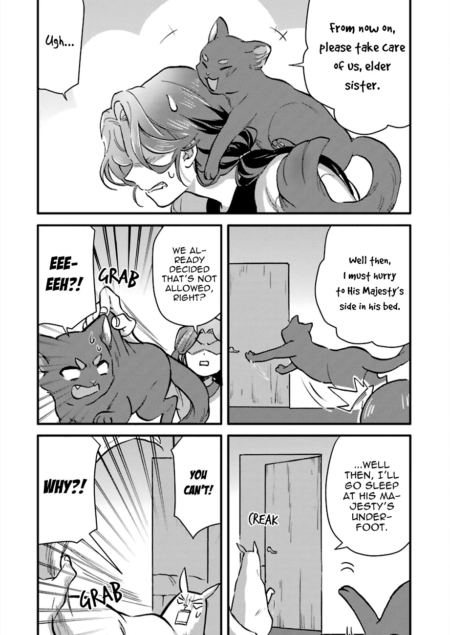 I'm a Lady's Maid, I've Pulled Out THE HOLY SWORD! Chapter 4 page 24 - Chapter 4: The Hero, Welcoming the Dog and the Cat