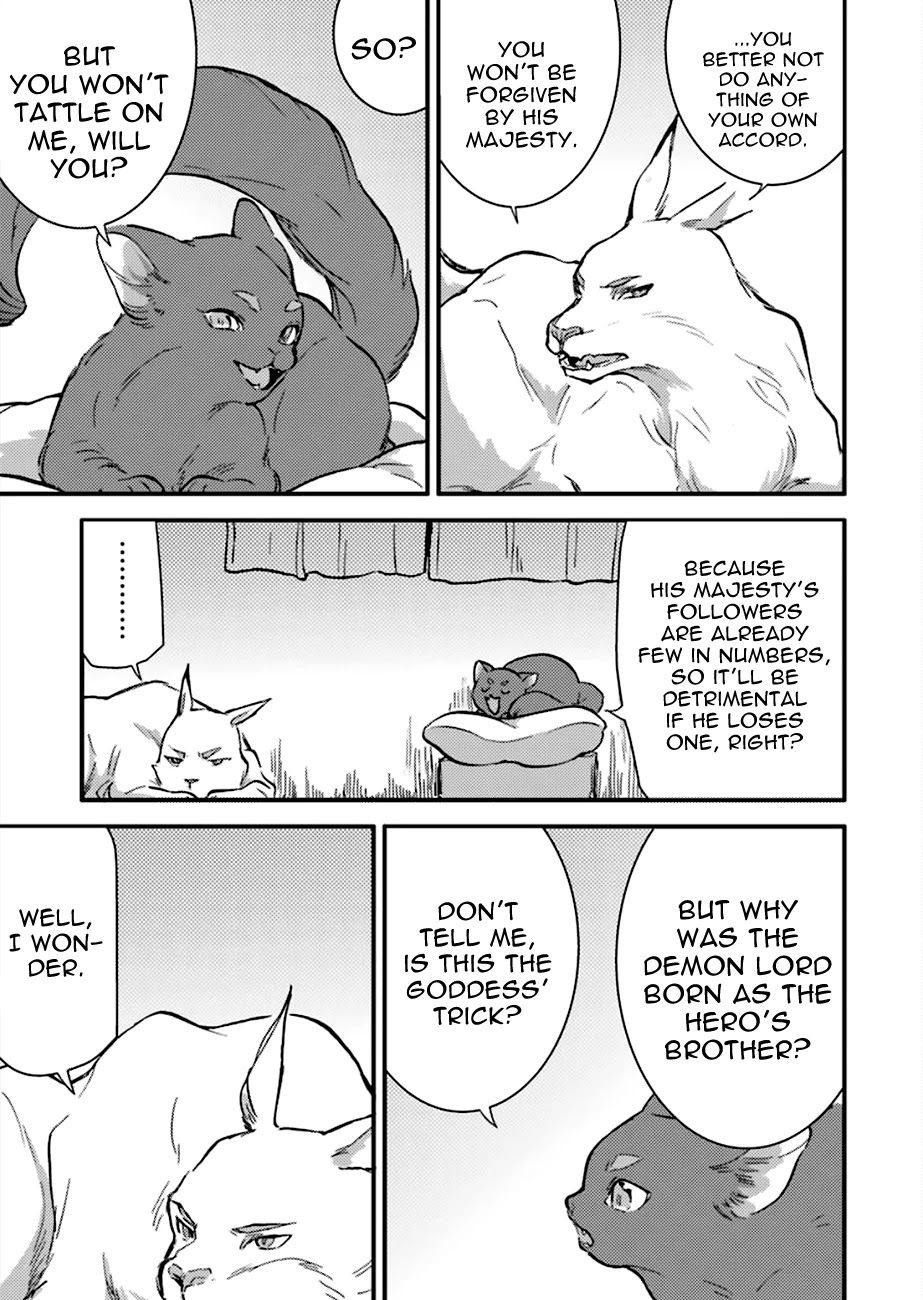 I'm a Lady's Maid, I've Pulled Out THE HOLY SWORD! Chapter 4 page 29 - Chapter 4: The Hero, Welcoming the Dog and the Cat