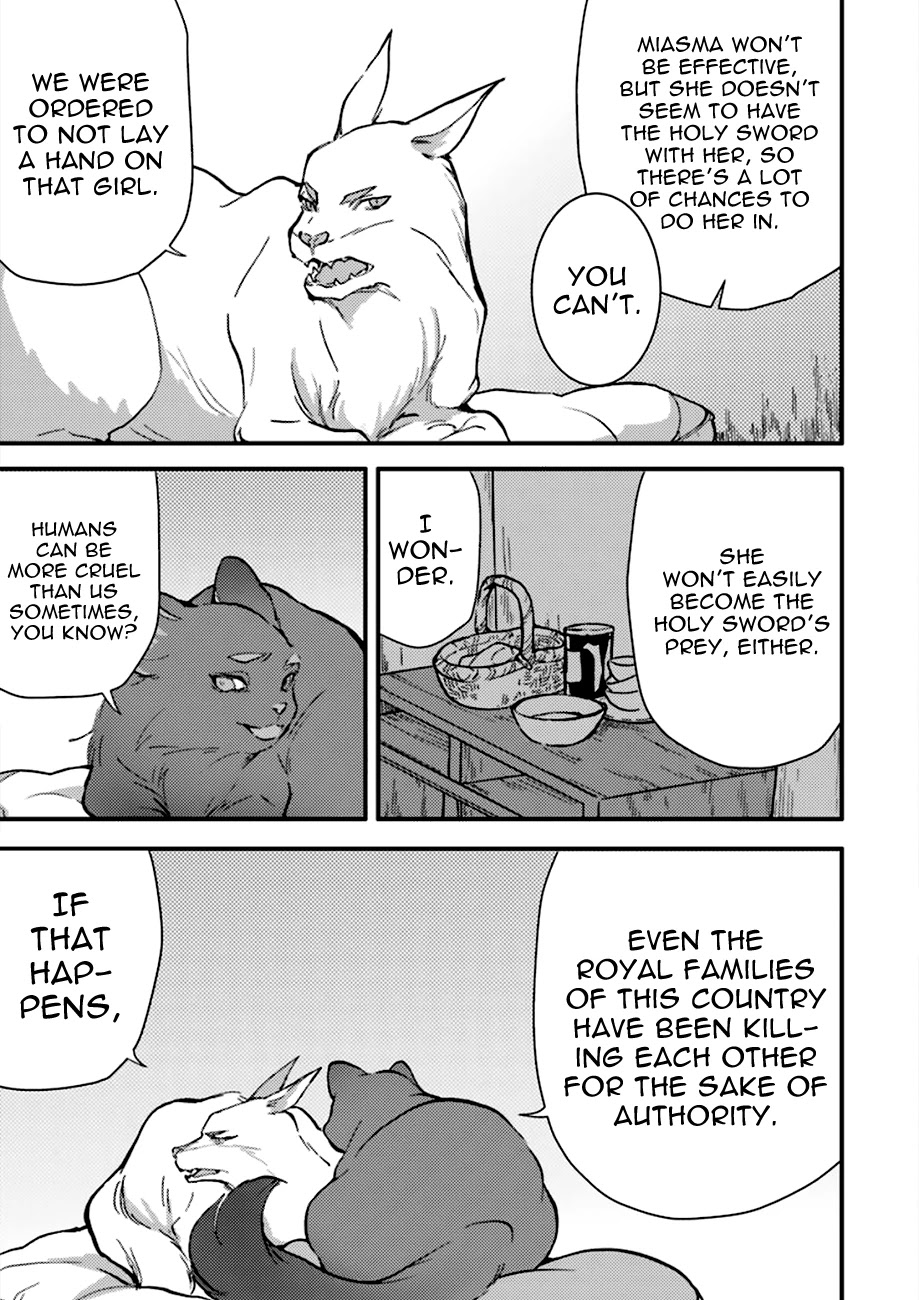 I'm a Lady's Maid, I've Pulled Out THE HOLY SWORD! Chapter 4 page 31 - Chapter 4: The Hero, Welcoming the Dog and the Cat