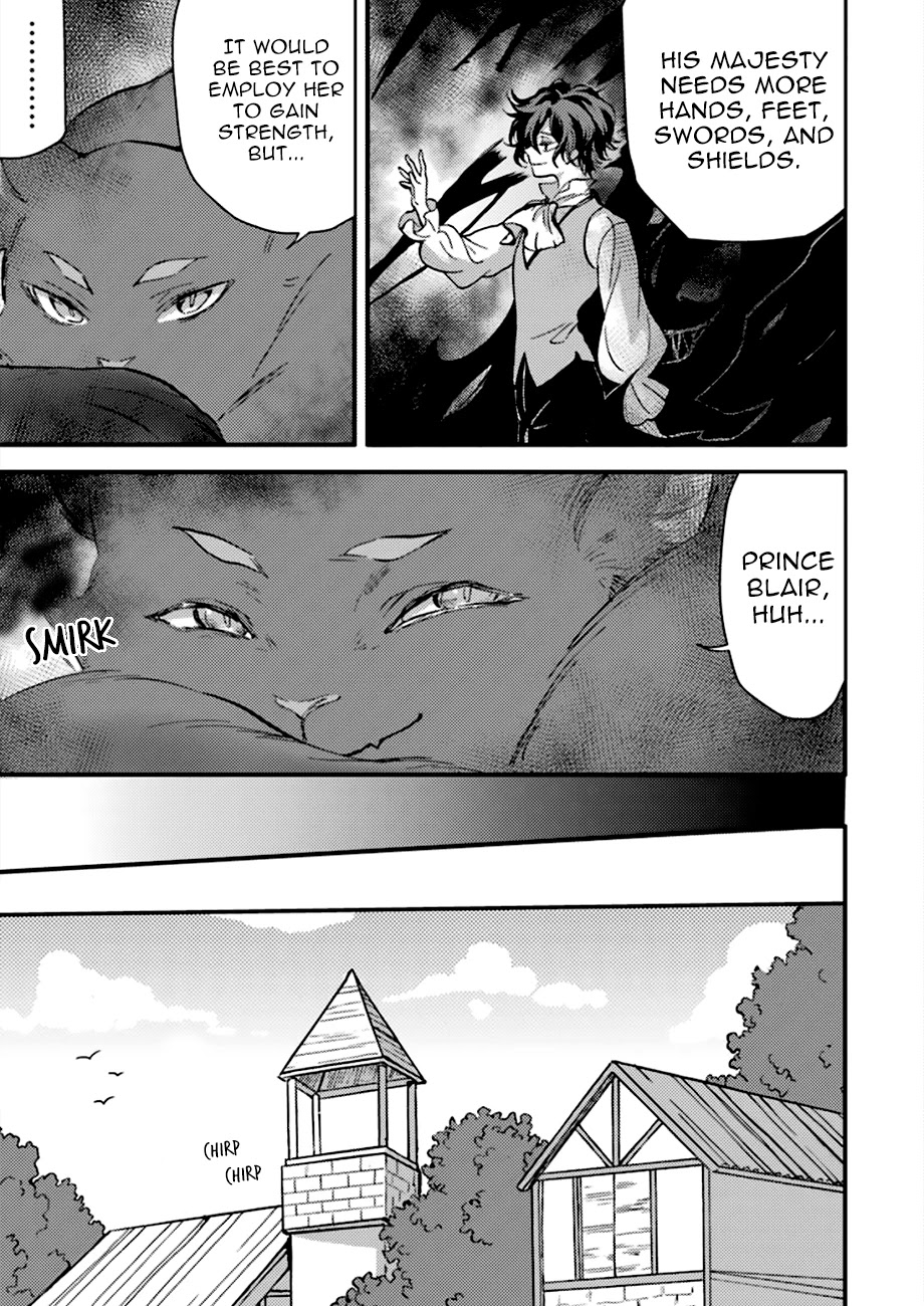 I'm a Lady's Maid, I've Pulled Out THE HOLY SWORD! Chapter 4 page 33 - Chapter 4: The Hero, Welcoming the Dog and the Cat