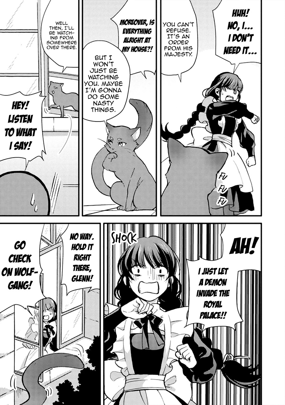 I'm a Lady's Maid, I've Pulled Out THE HOLY SWORD! Chapter 6 page 8 - Chapter 6: The Hero, Seeing Through Their Disquise