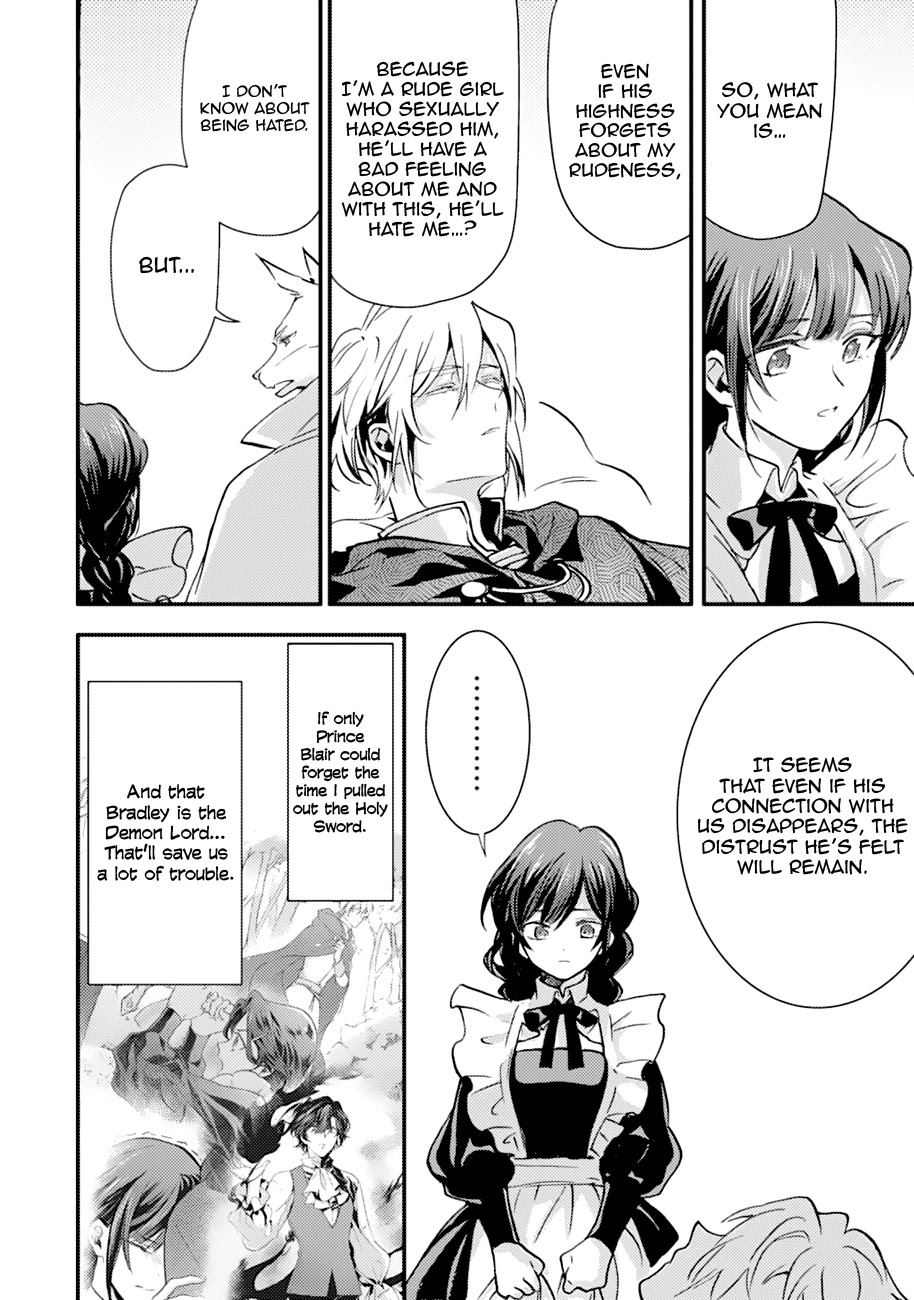 I'm a Lady's Maid, I've Pulled Out THE HOLY SWORD! Chapter 9 page 33 - Chapter 9: The Hero, Pretending as is Nothing Happened
