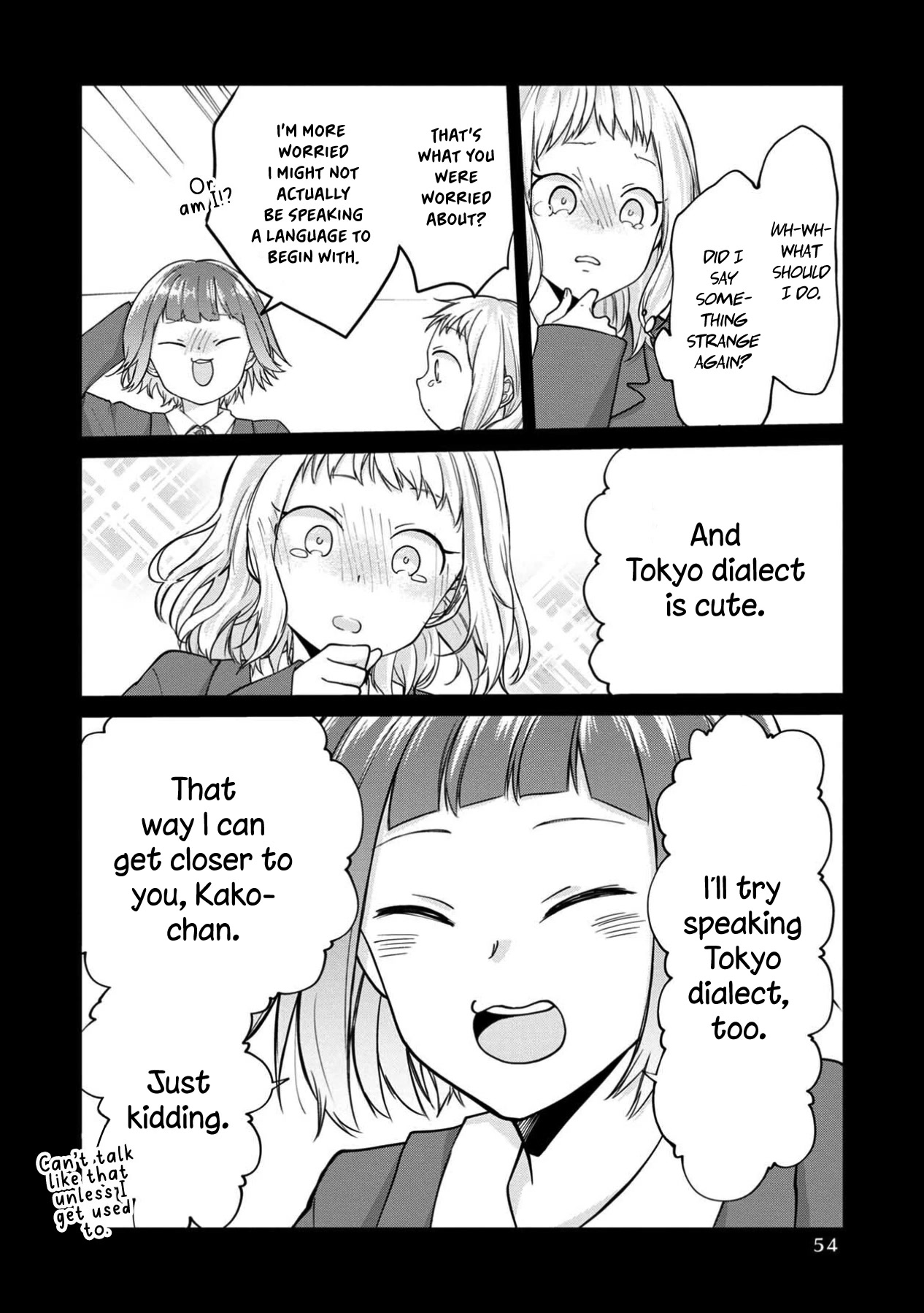 I'm a Limited Communicator Chapter 10 page 8 - Chapter 10: Our Switch