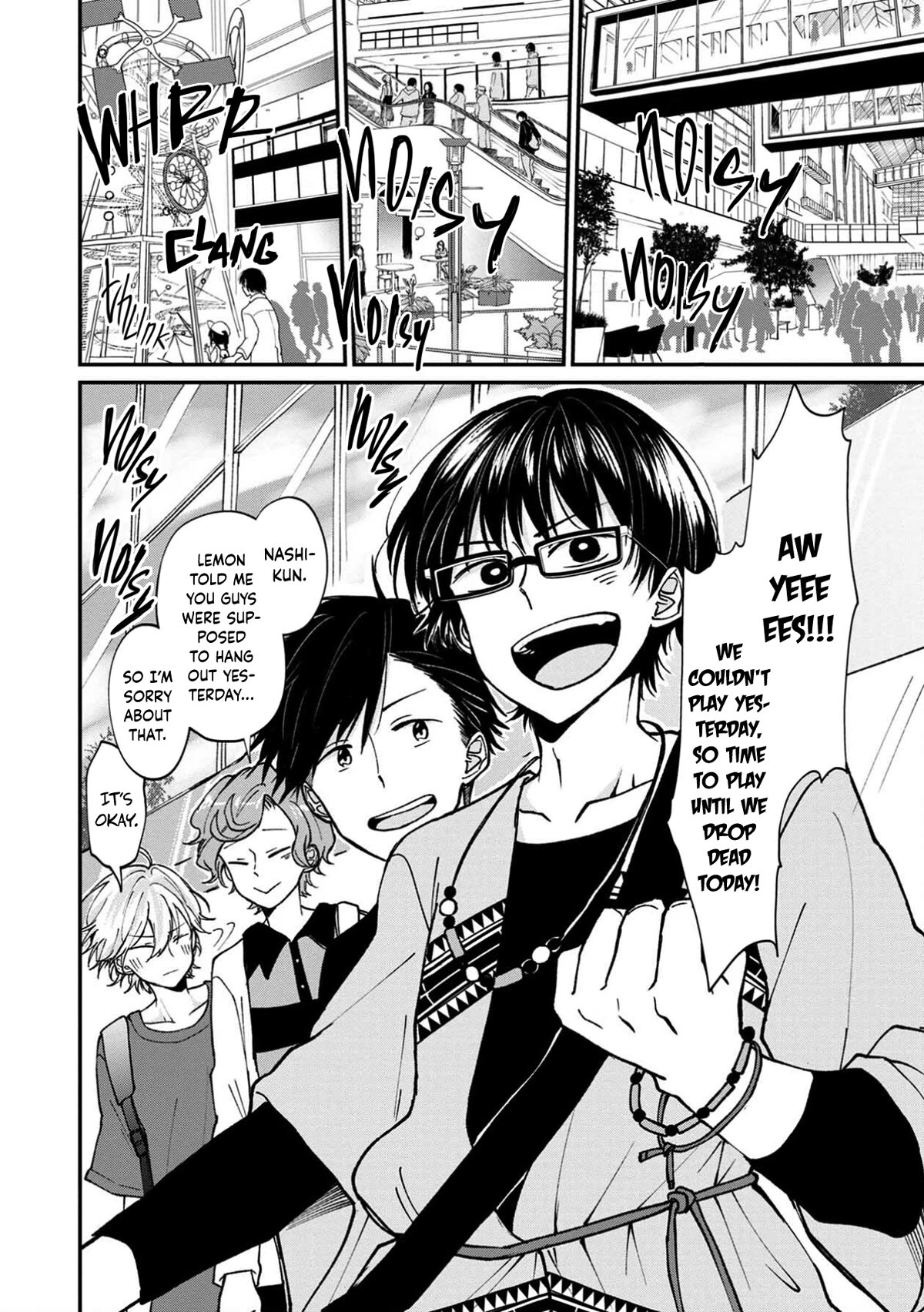 I'm a Limited Communicator Chapter 12 page 4 - Chapter 12: We Climbed, We Parted, and Stopped