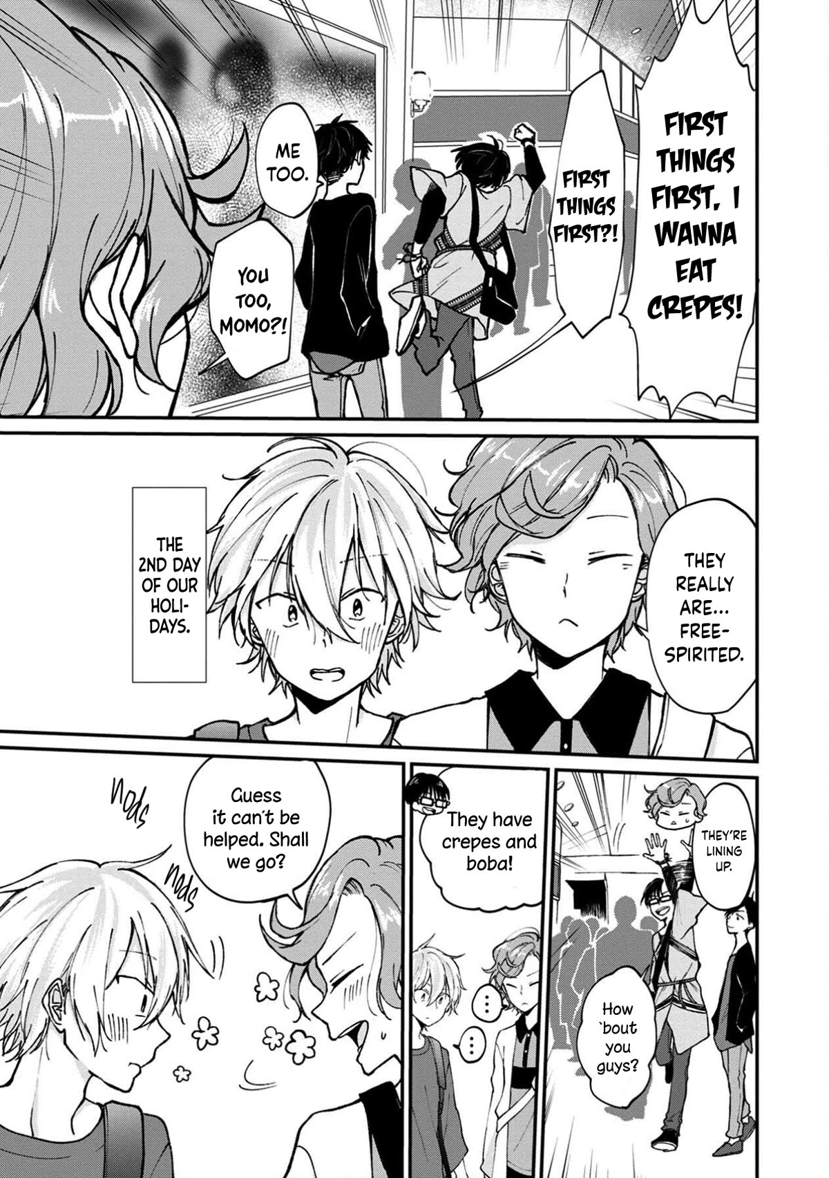 I'm a Limited Communicator Chapter 12 page 5 - Chapter 12: We Climbed, We Parted, and Stopped