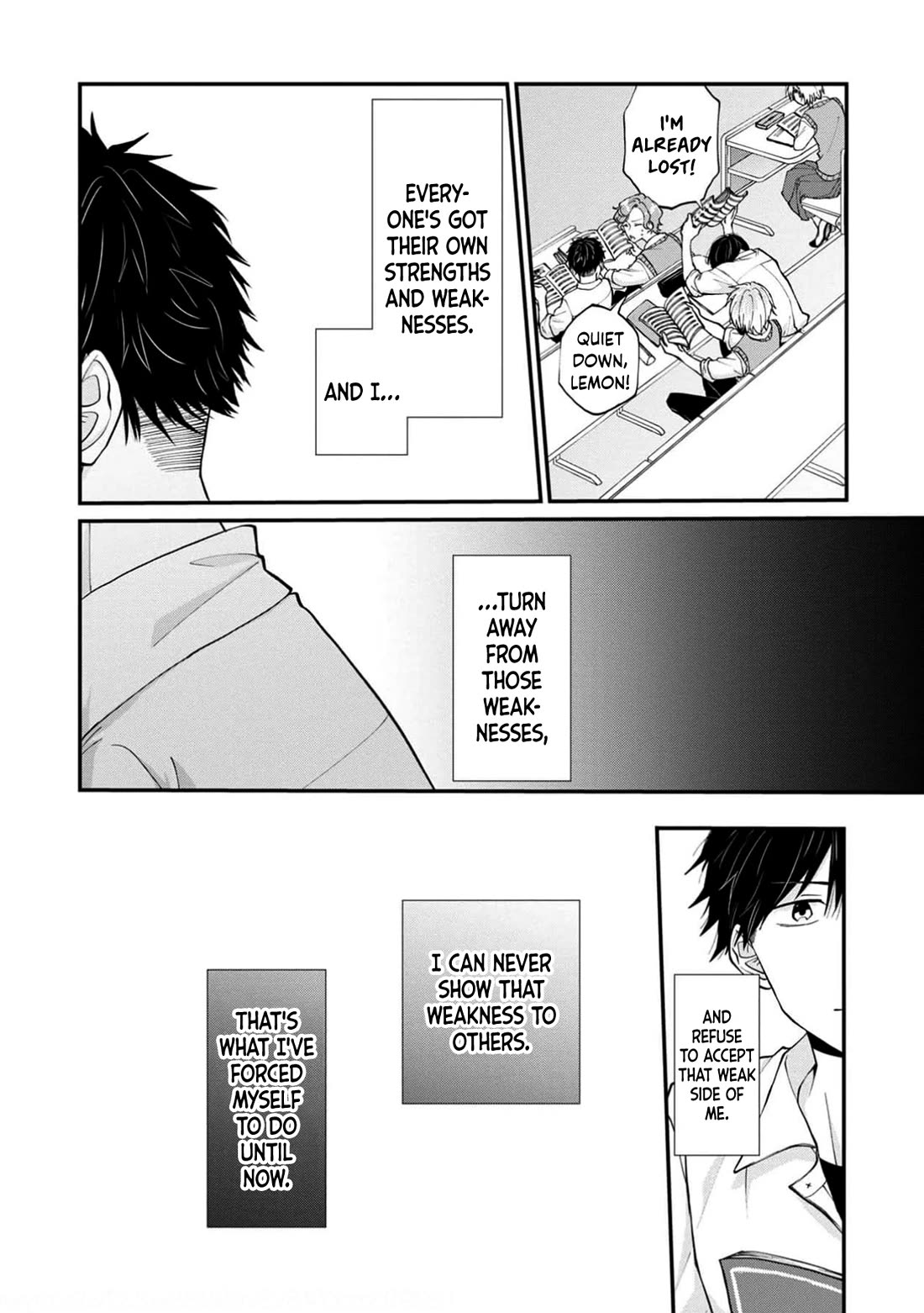 I'm a Limited Communicator Chapter 13 page 11 - Chapter 13: Weaknesses and One's True Self