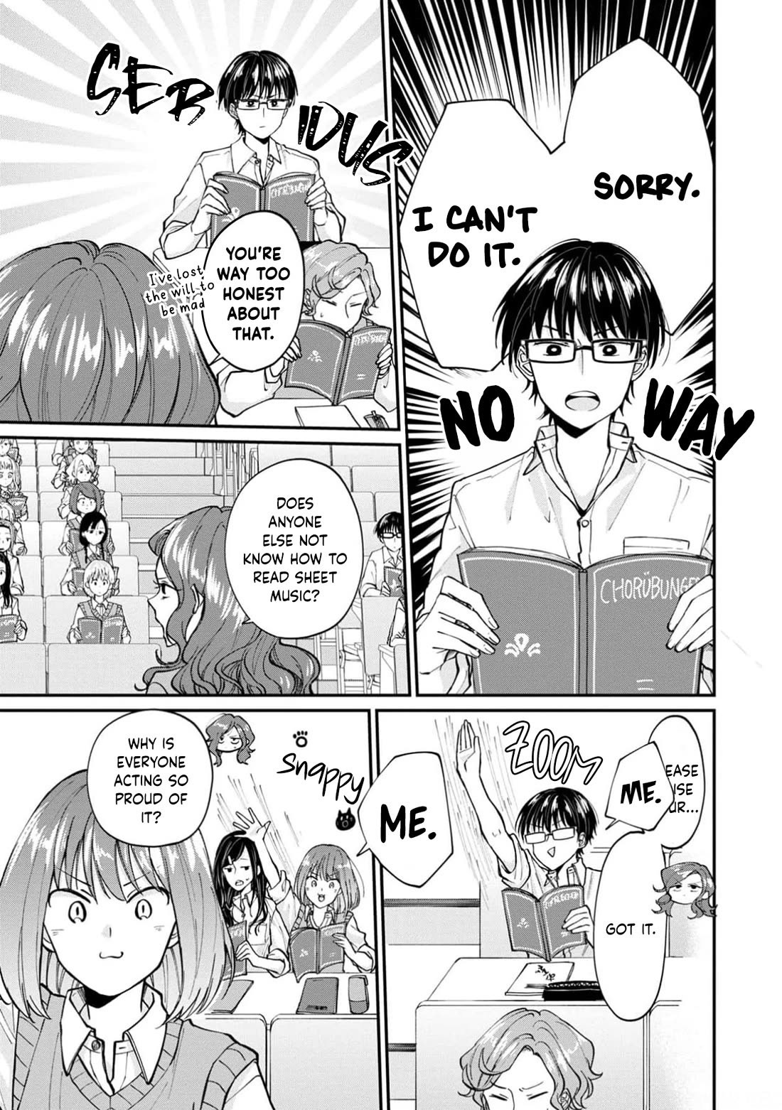 I'm a Limited Communicator Chapter 13 page 14 - Chapter 13: Weaknesses and One's True Self