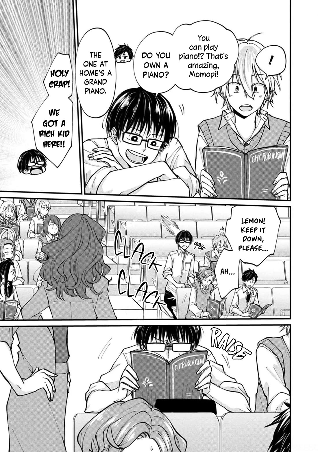 I'm a Limited Communicator Chapter 13 page 28 - Chapter 13: Weaknesses and One's True Self