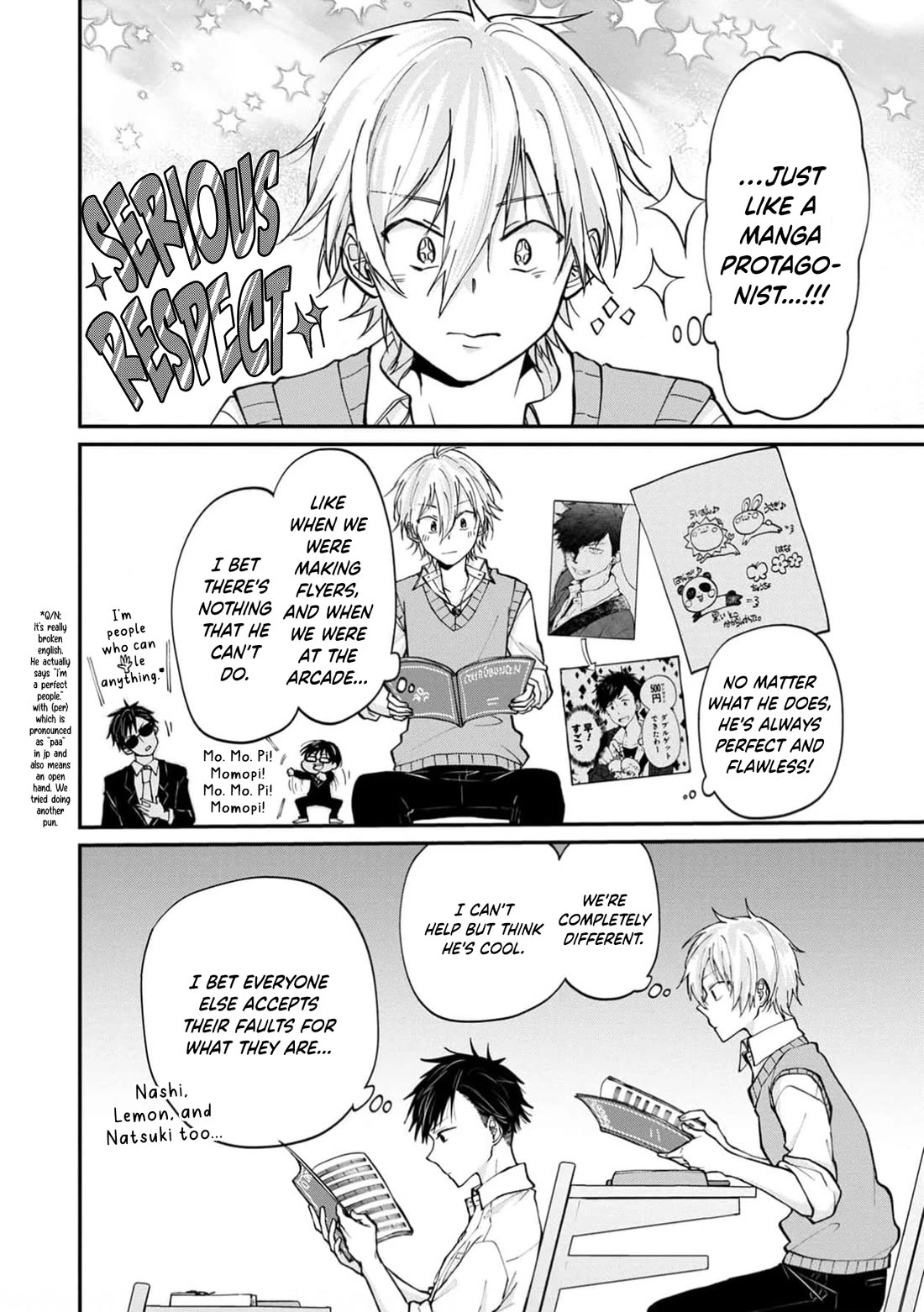 I'm a Limited Communicator Chapter 13 page 31 - Chapter 13: Weaknesses and One's True Self