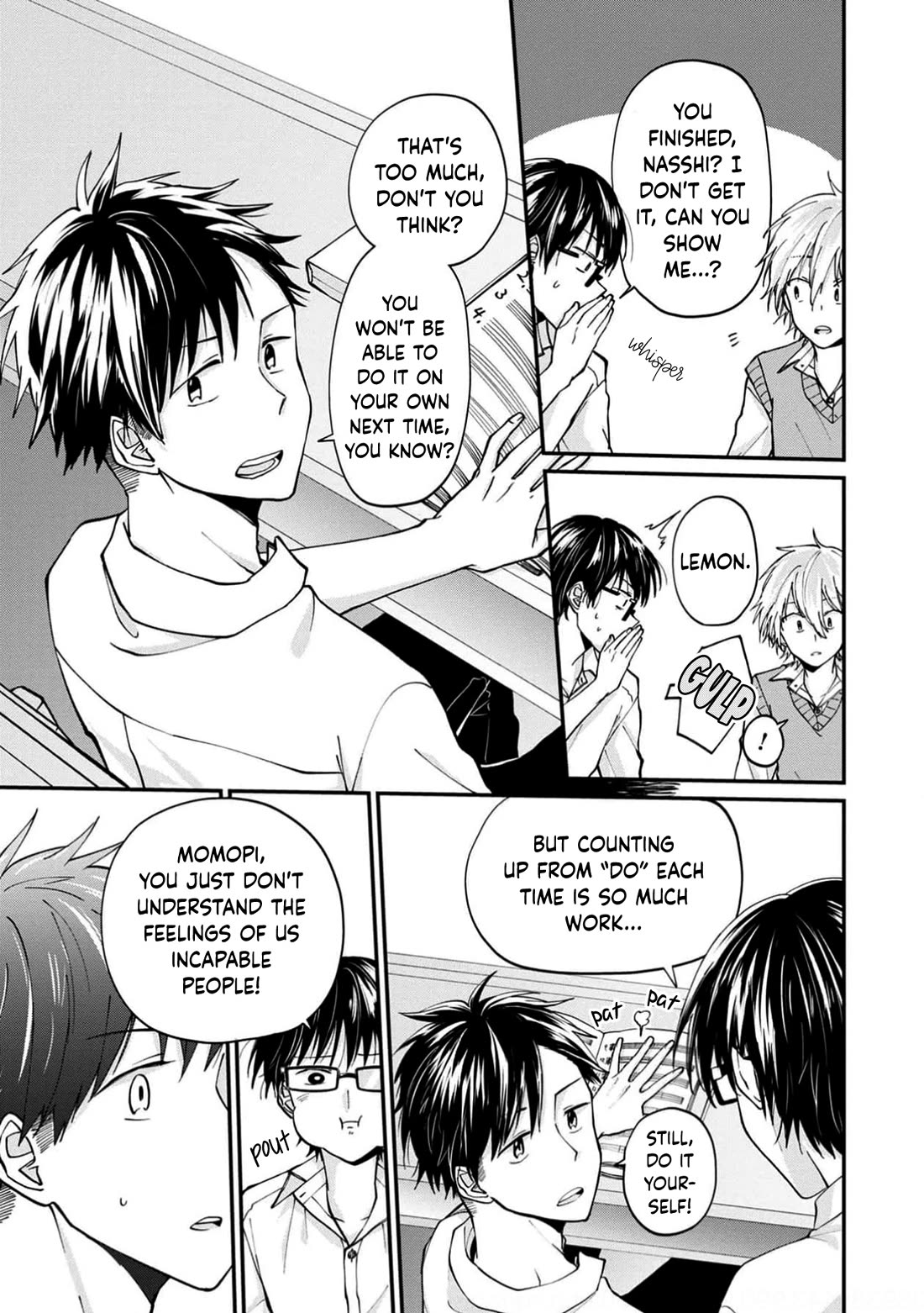I'm a Limited Communicator Chapter 13 page 32 - Chapter 13: Weaknesses and One's True Self