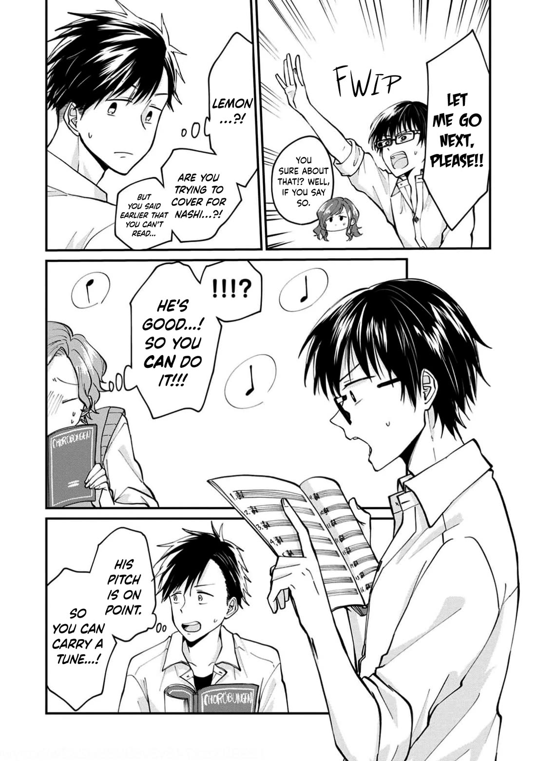 I'm a Limited Communicator Chapter 13 page 43 - Chapter 13: Weaknesses and One's True Self