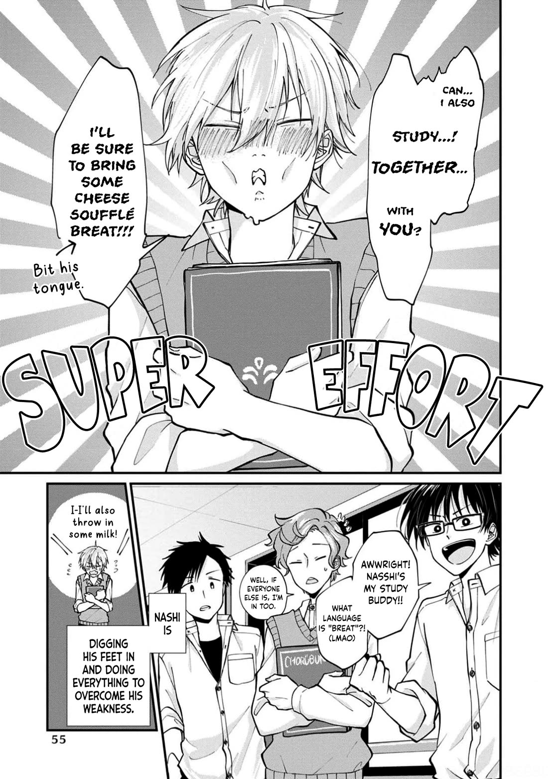 I'm a Limited Communicator Chapter 13 page 56 - Chapter 13: Weaknesses and One's True Self
