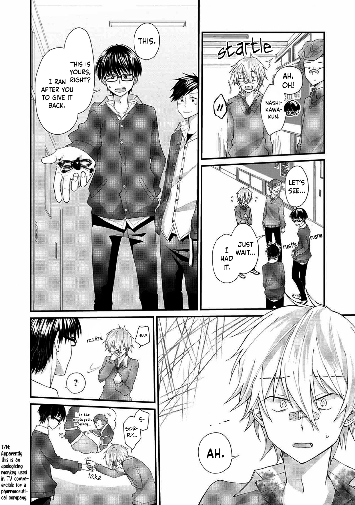 I'm a Limited Communicator Chapter 3 page 23 - Chapter 3: 1st Year Boys in Preschool Education