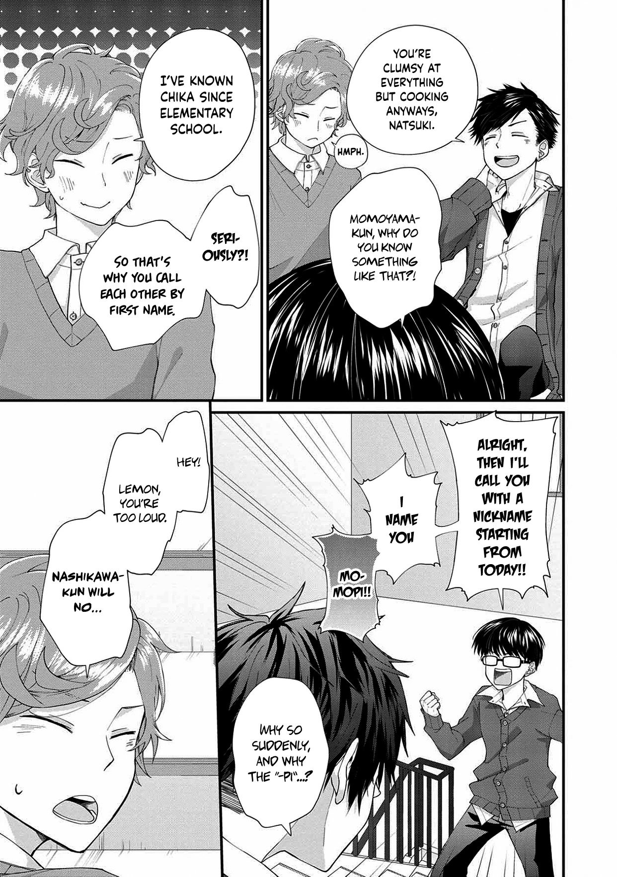 I'm a Limited Communicator Chapter 3 page 9 - Chapter 3: 1st Year Boys in Preschool Education