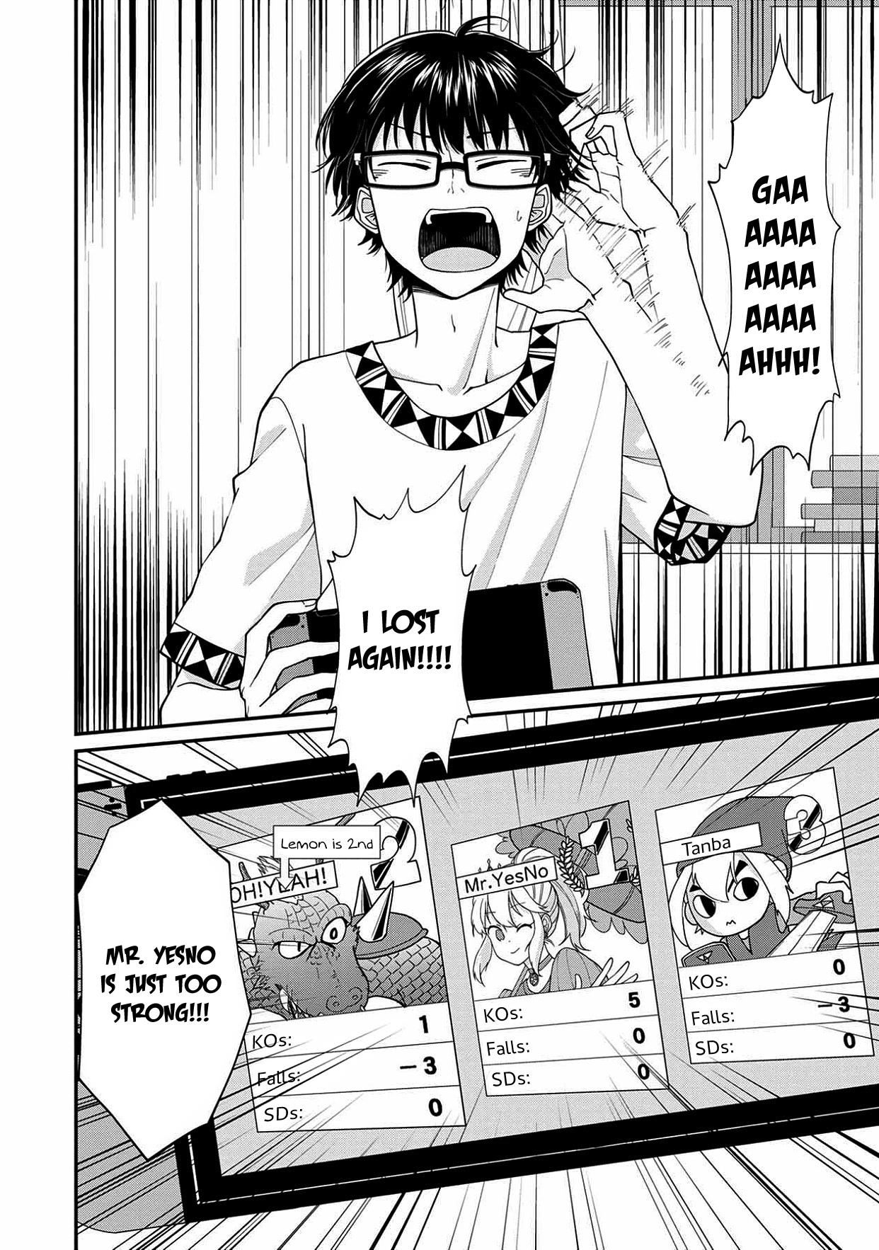 I'm a Limited Communicator Chapter 6.5 page 2 - Chapter 6.5: The Nimble God Arrives