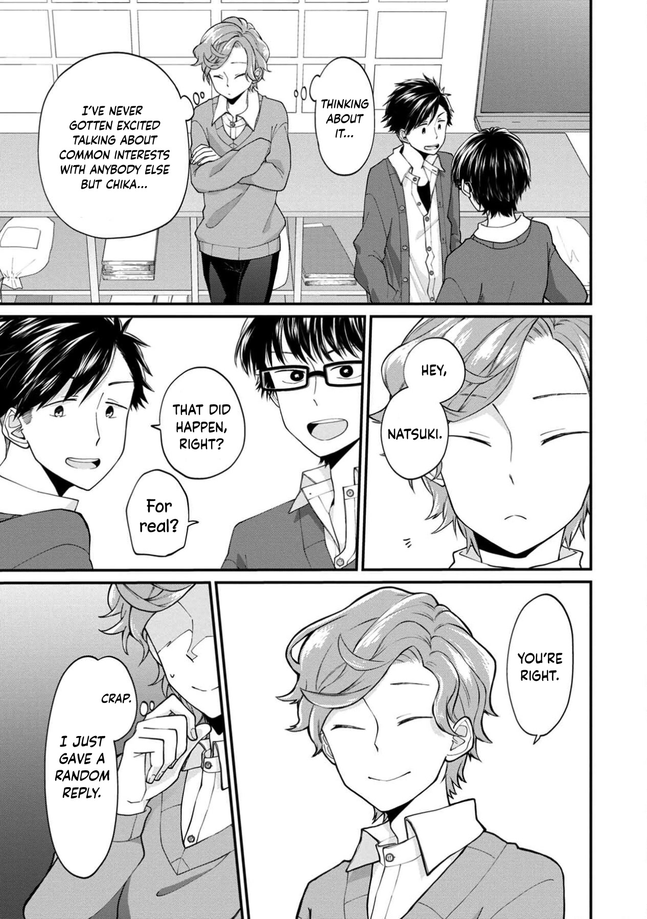 I'm a Limited Communicator Chapter 9 page 5 - Chapter 9: A Clear Relationship and Boiling Emotions