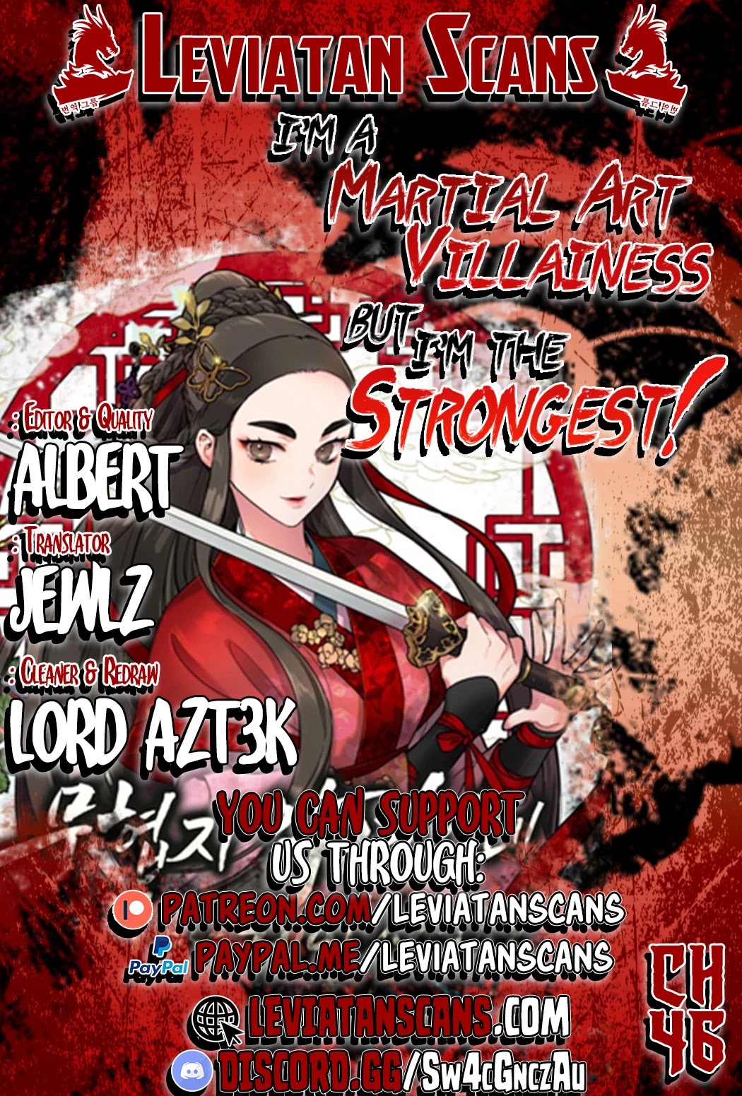 I’m a Martial Art Villainess, but I’m the Strongest! Chapter 46 page 1 - Chapter 46
