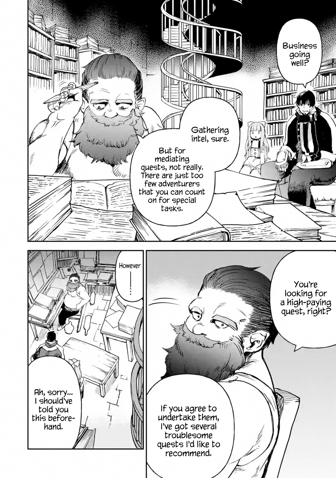 I'm a Middle-Aged Man Who Got My Adventurer License Revoked Chapter 13.1 page 23 - Chapter 13.1 - 13.3