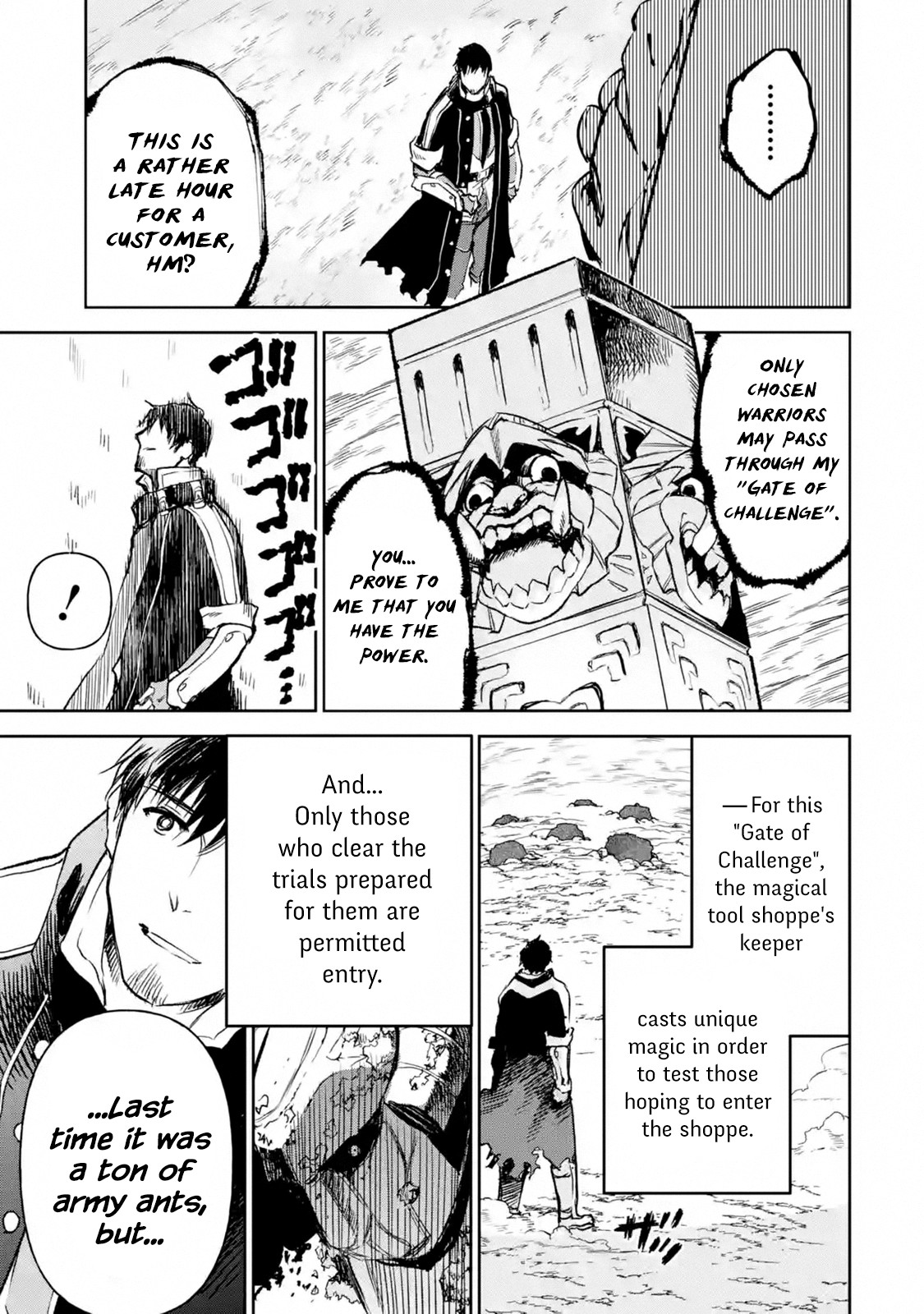 I'm a Middle-Aged Man Who Got My Adventurer License Revoked Chapter 13.1 page 5 - Chapter 13.1 - 13.3