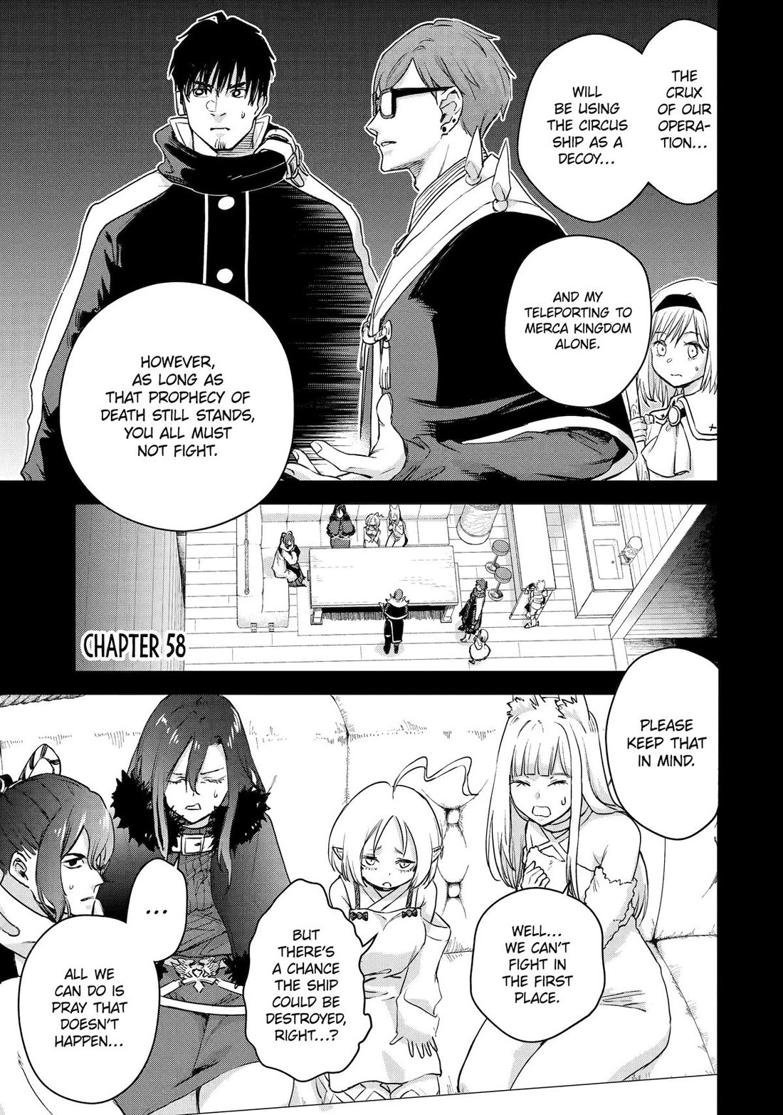 I'm a Middle-Aged Man Who Got My Adventurer License Revoked Chapter 58 page 1 - Chapter 58