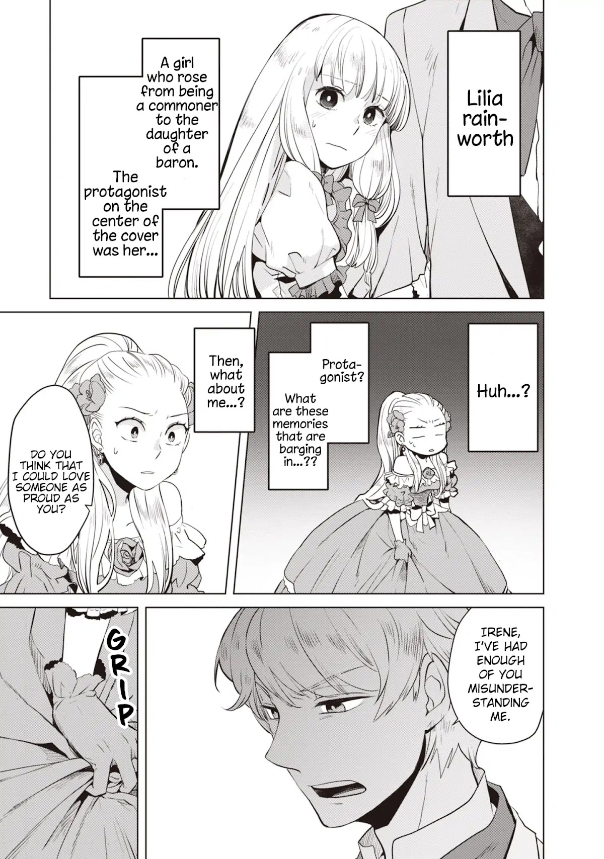 I’m a Villainous Daughter, so I’m going to keep the Last Boss Chapter 1 page 11 - Chapter 1