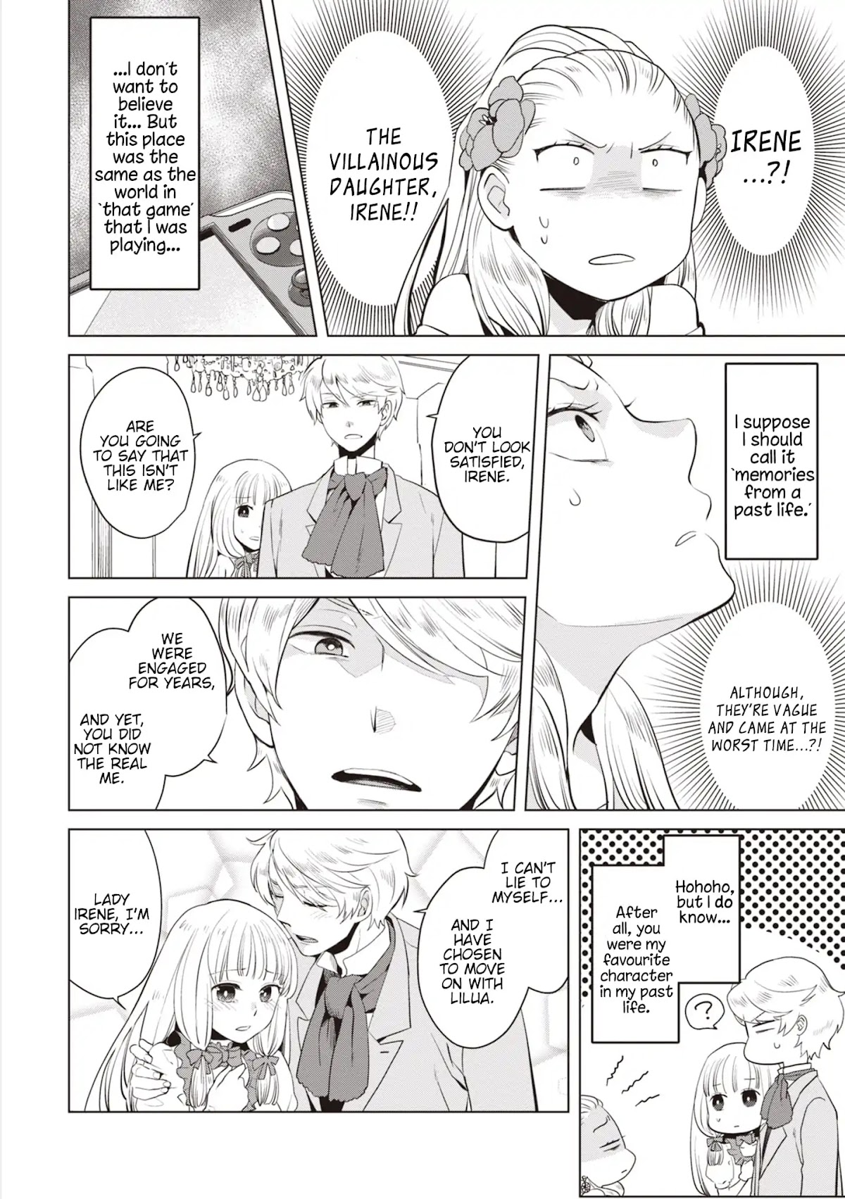 I’m a Villainous Daughter, so I’m going to keep the Last Boss Chapter 1 page 12 - Chapter 1
