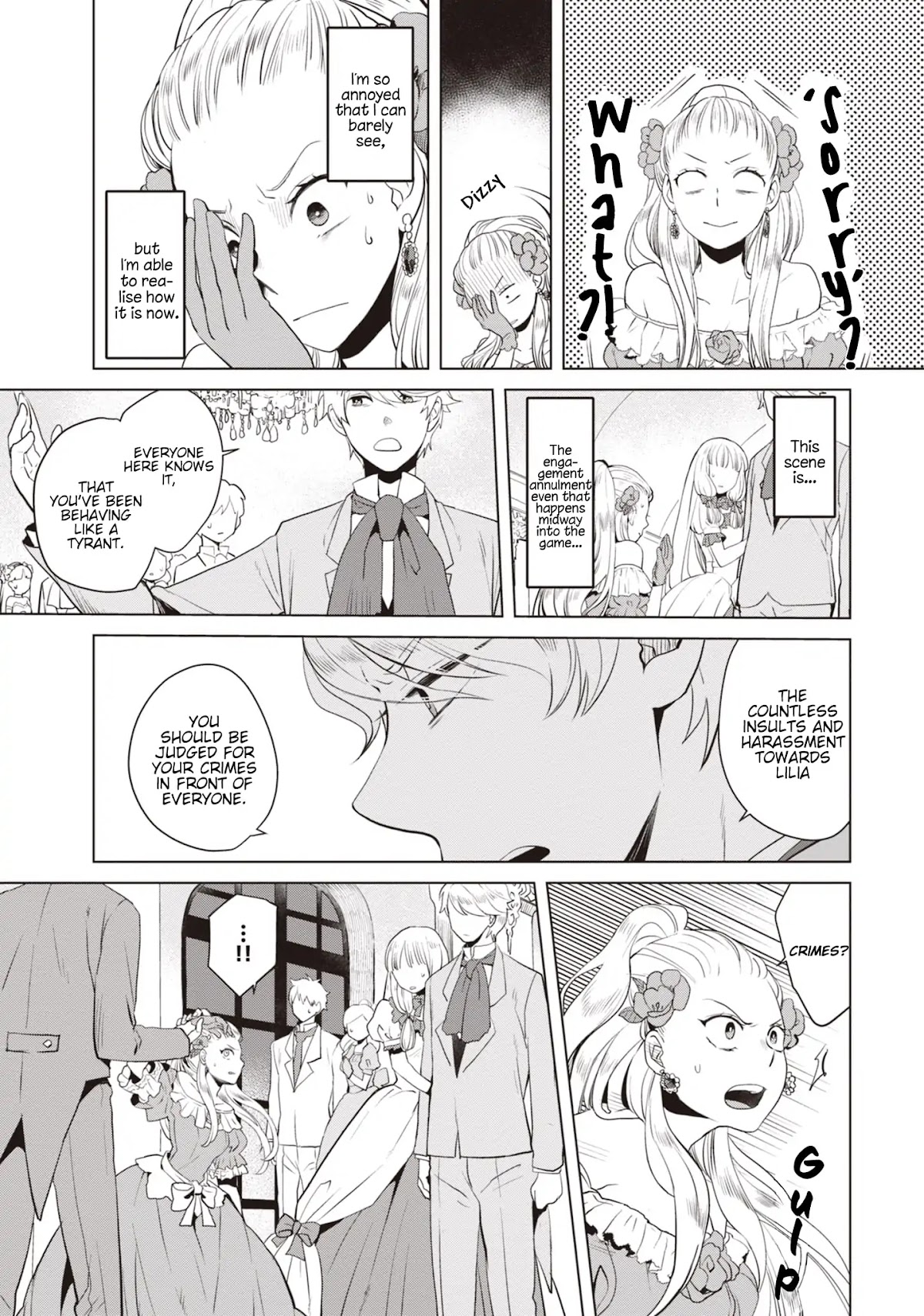 I’m a Villainous Daughter, so I’m going to keep the Last Boss Chapter 1 page 13 - Chapter 1