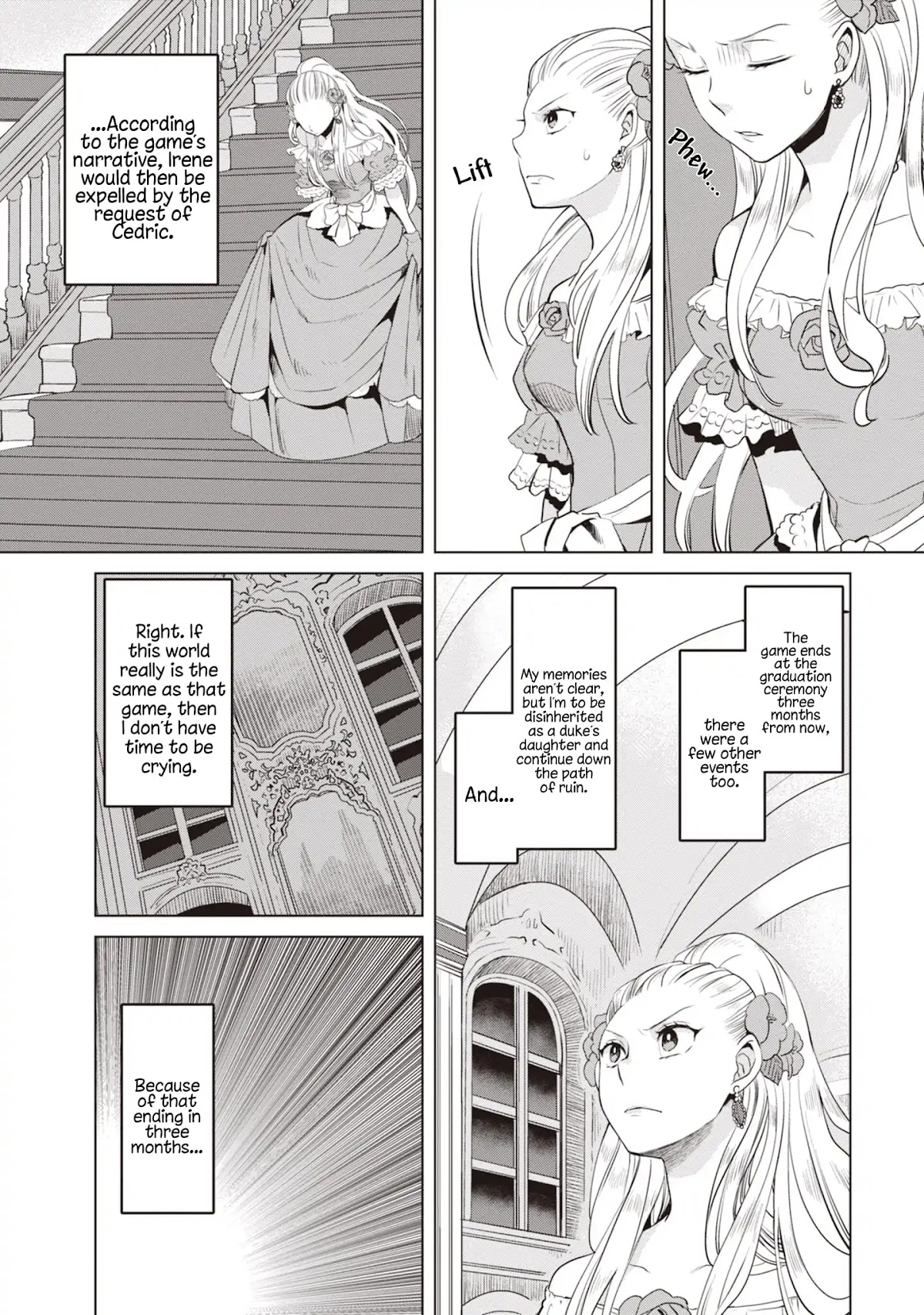 I’m a Villainous Daughter, so I’m going to keep the Last Boss Chapter 1 page 17 - Chapter 1