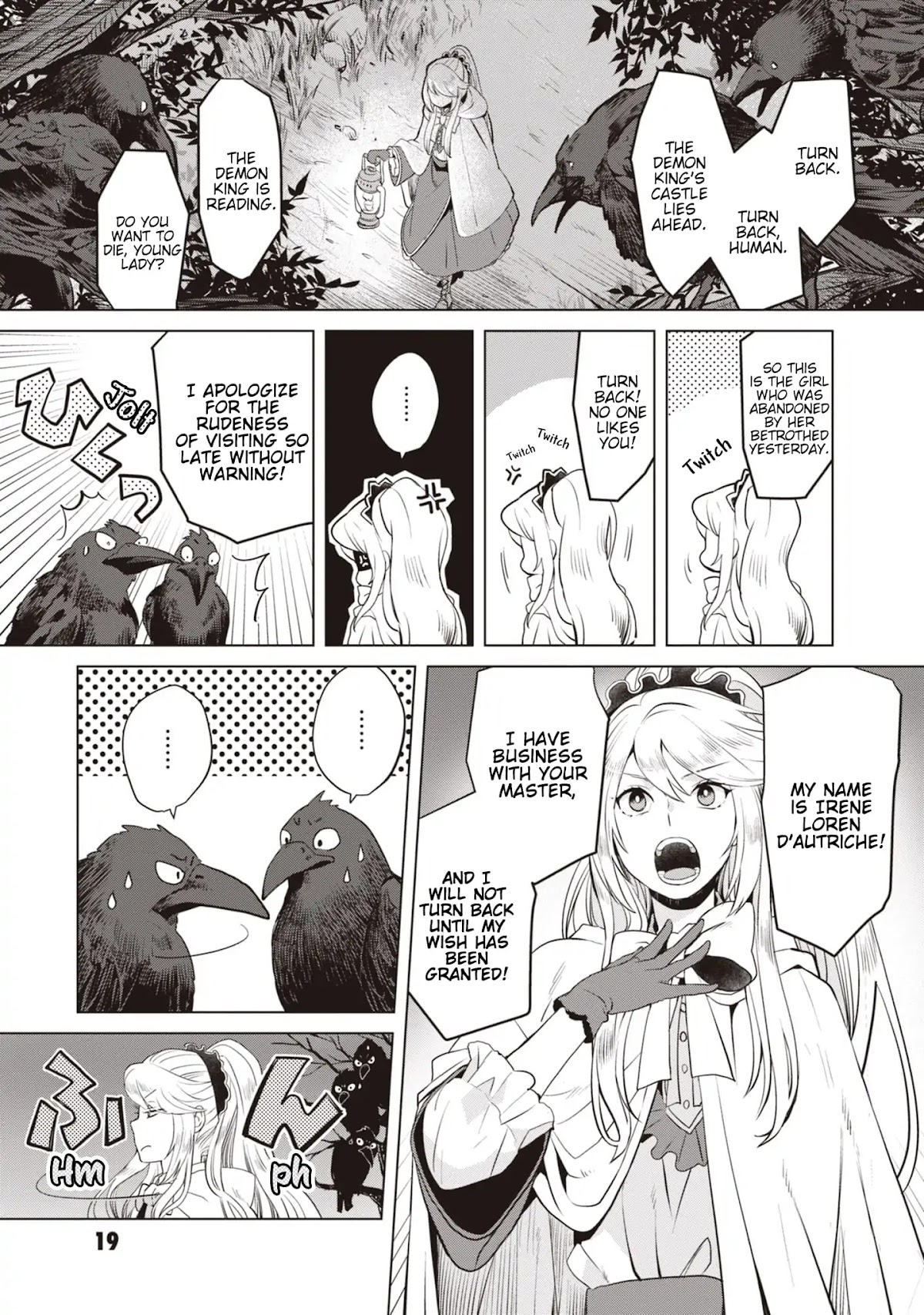 I’m a Villainous Daughter, so I’m going to keep the Last Boss Chapter 1 page 21 - Chapter 1