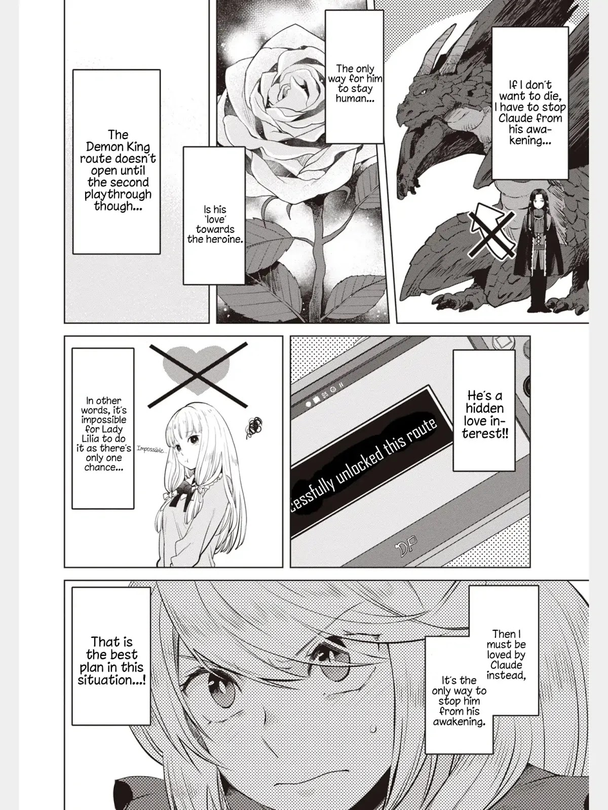 I’m a Villainous Daughter, so I’m going to keep the Last Boss Chapter 1 page 38 - Chapter 1