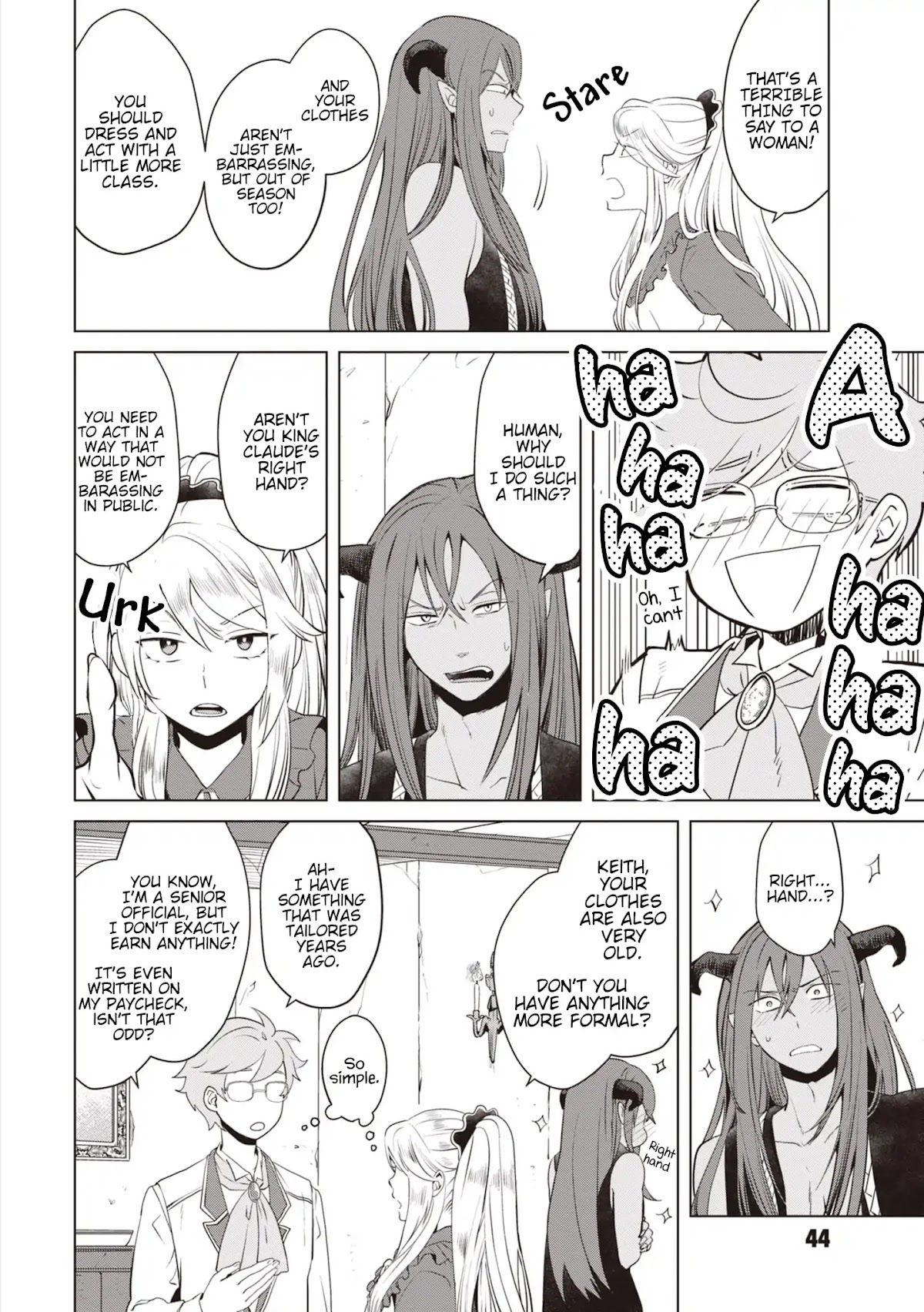 I’m a Villainous Daughter, so I’m going to keep the Last Boss Chapter 1 page 46 - Chapter 1