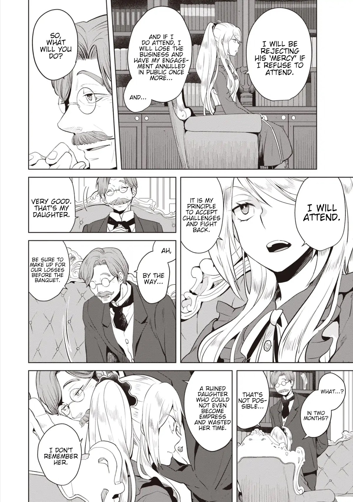 I’m a Villainous Daughter, so I’m going to keep the Last Boss Chapter 1 page 58 - Chapter 1
