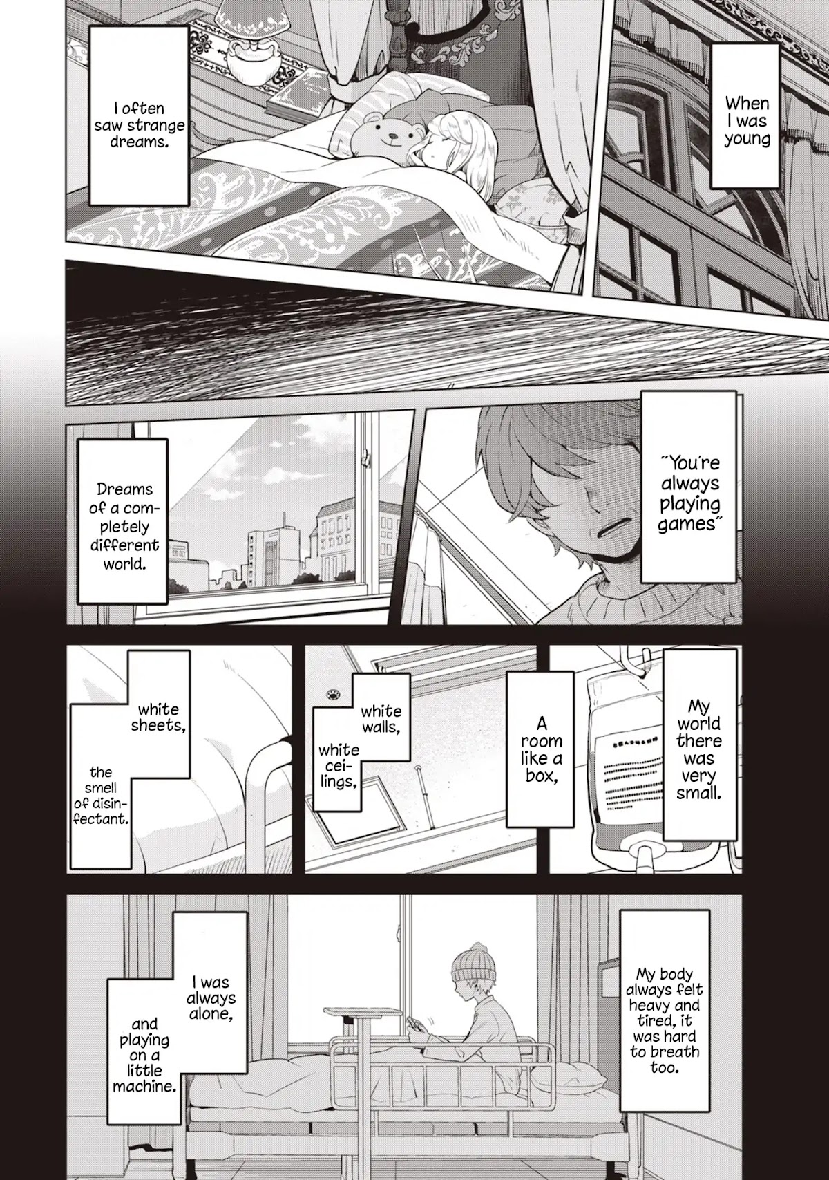 I’m a Villainous Daughter, so I’m going to keep the Last Boss Chapter 1 page 8 - Chapter 1