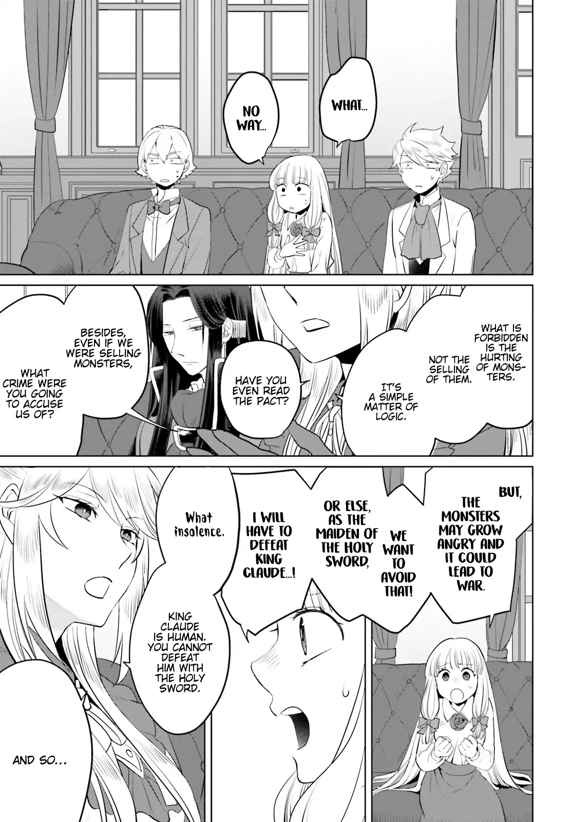 I’m a Villainous Daughter, so I’m going to keep the Last Boss Chapter 10 page 8 - Chapter 10