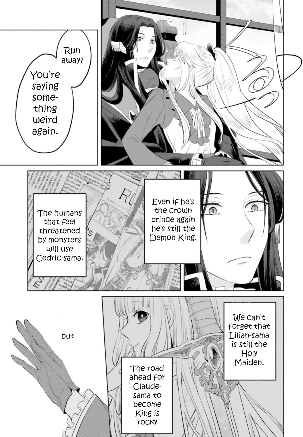 I’m a Villainous Daughter, so I’m going to keep the Last Boss Chapter 12 page 37 - Chapter 12