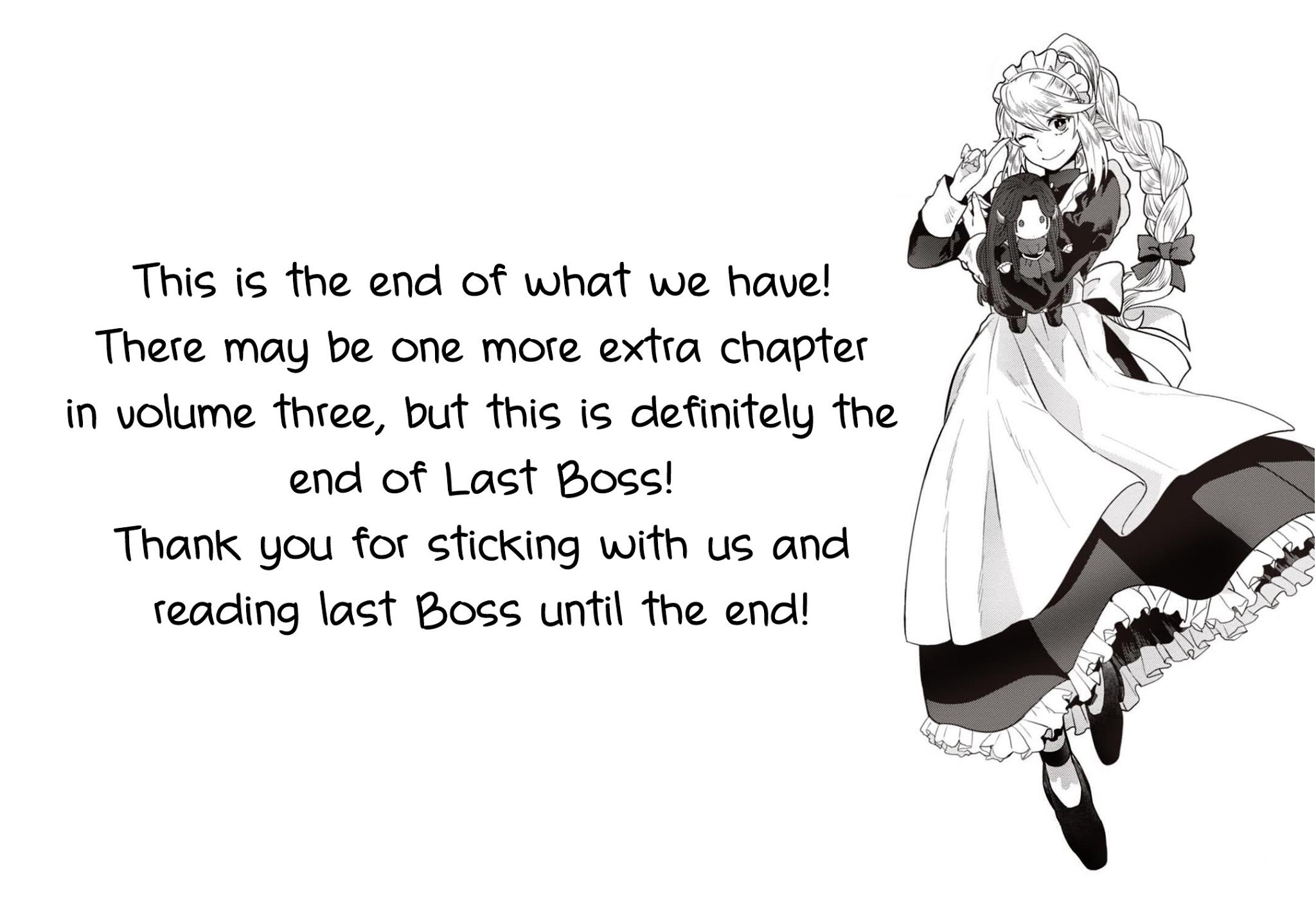 I’m a Villainous Daughter, so I’m going to keep the Last Boss Chapter 13 page 33 - Chapter 13 [END]
