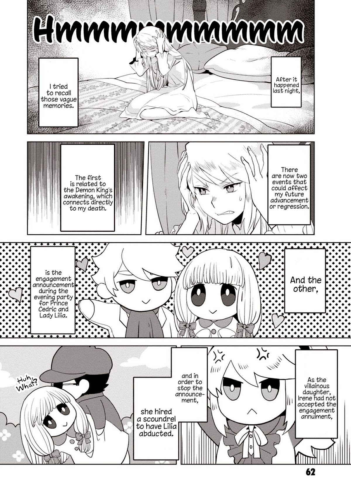 I’m a Villainous Daughter, so I’m going to keep the Last Boss Chapter 2 page 3 - Chapter 2
