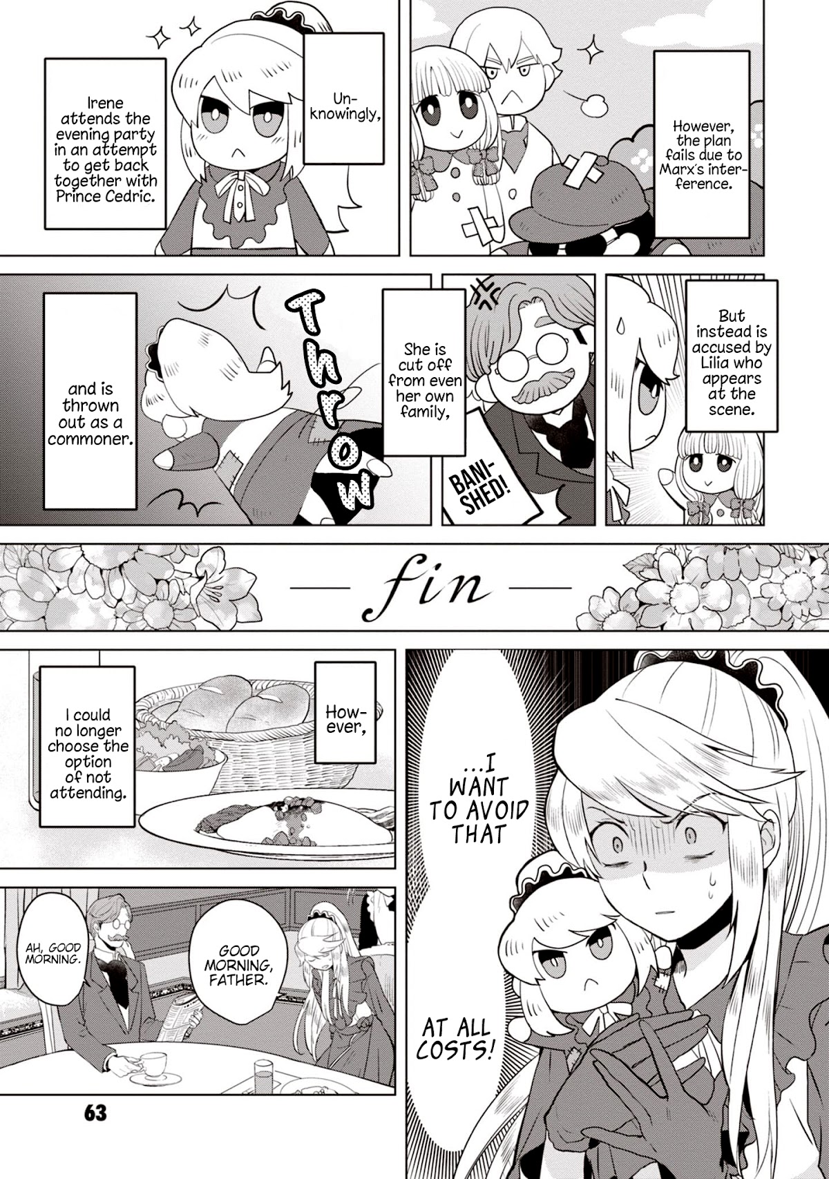 I’m a Villainous Daughter, so I’m going to keep the Last Boss Chapter 2 page 4 - Chapter 2