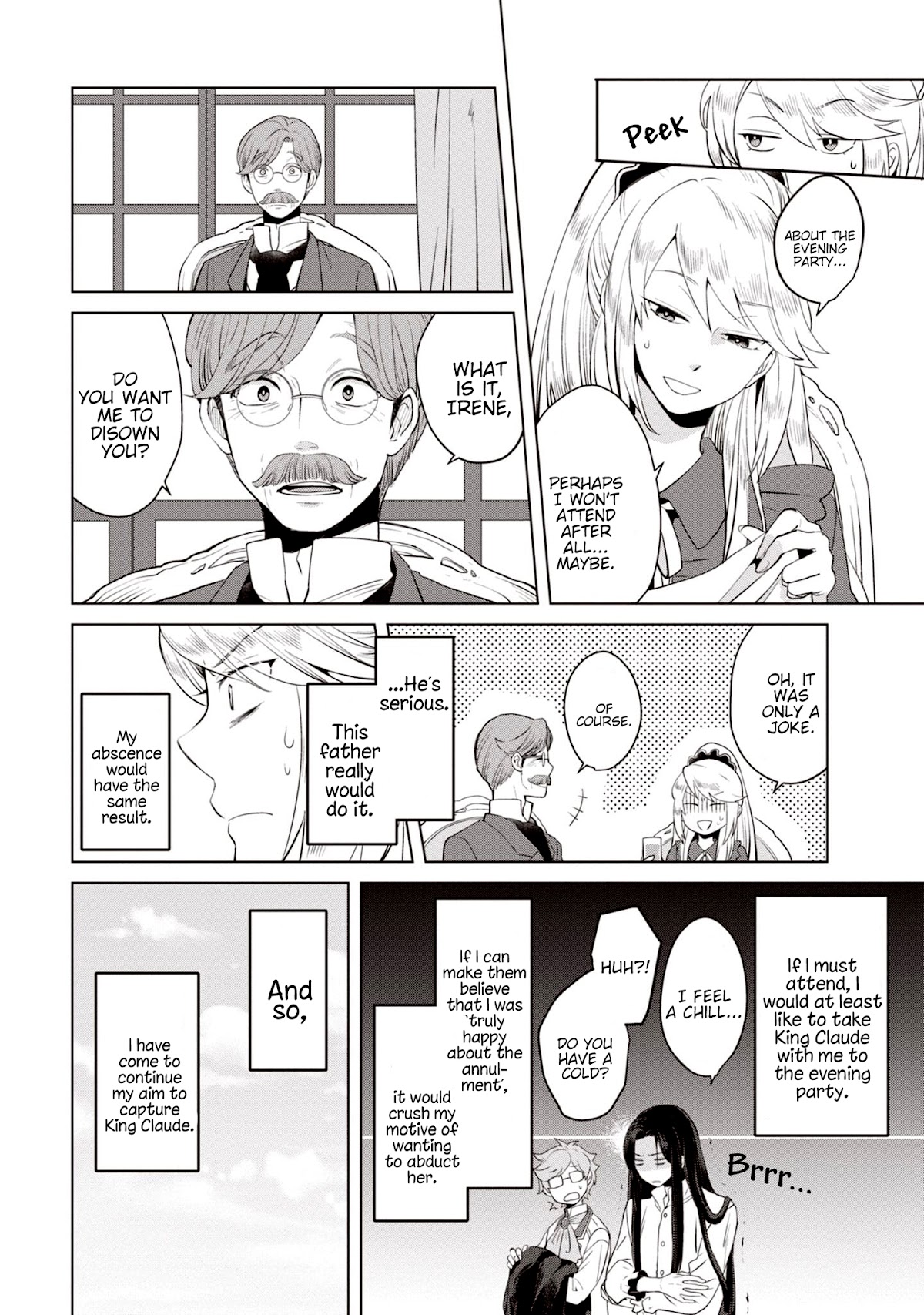 I’m a Villainous Daughter, so I’m going to keep the Last Boss Chapter 2 page 5 - Chapter 2