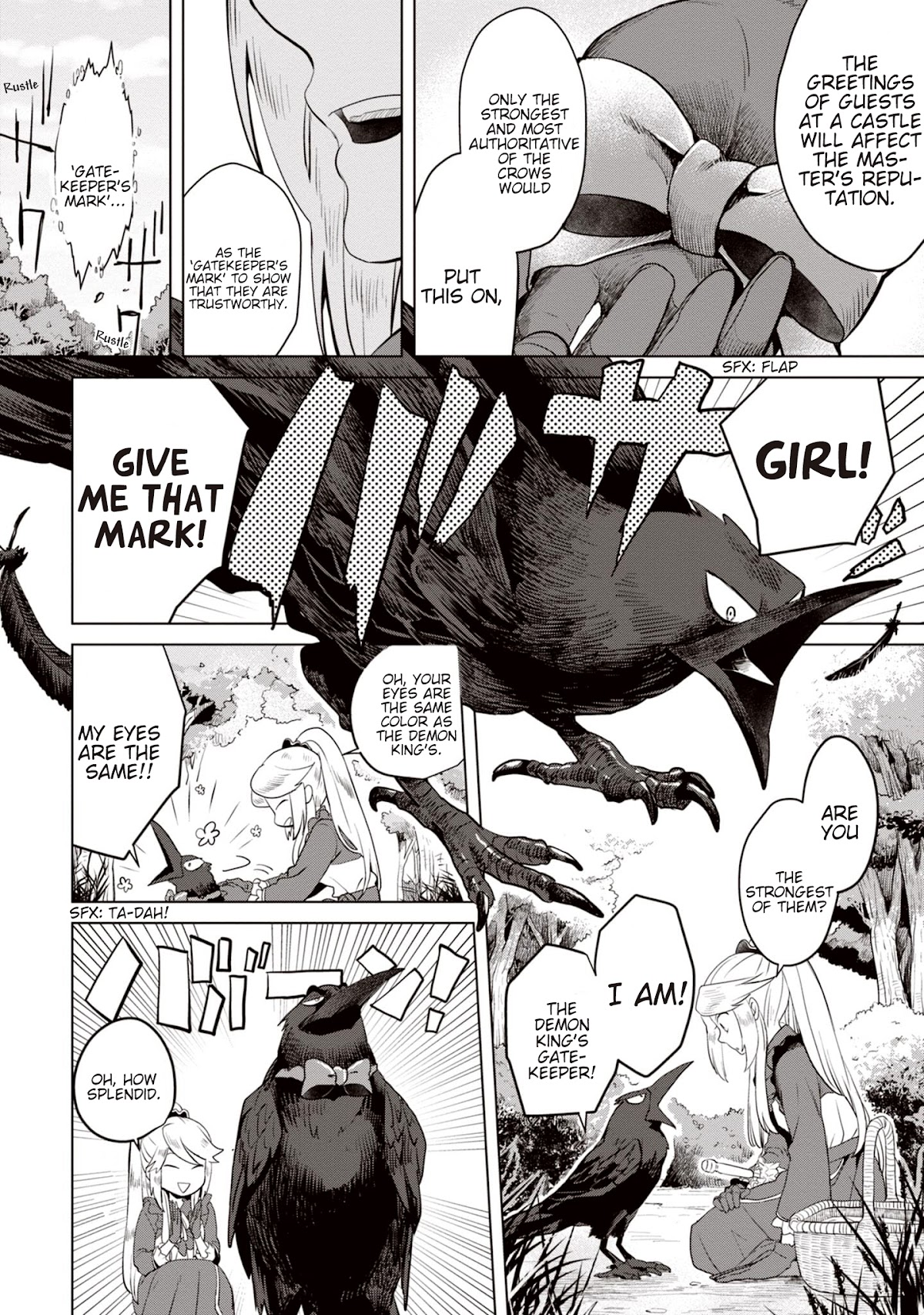I’m a Villainous Daughter, so I’m going to keep the Last Boss Chapter 2 page 7 - Chapter 2
